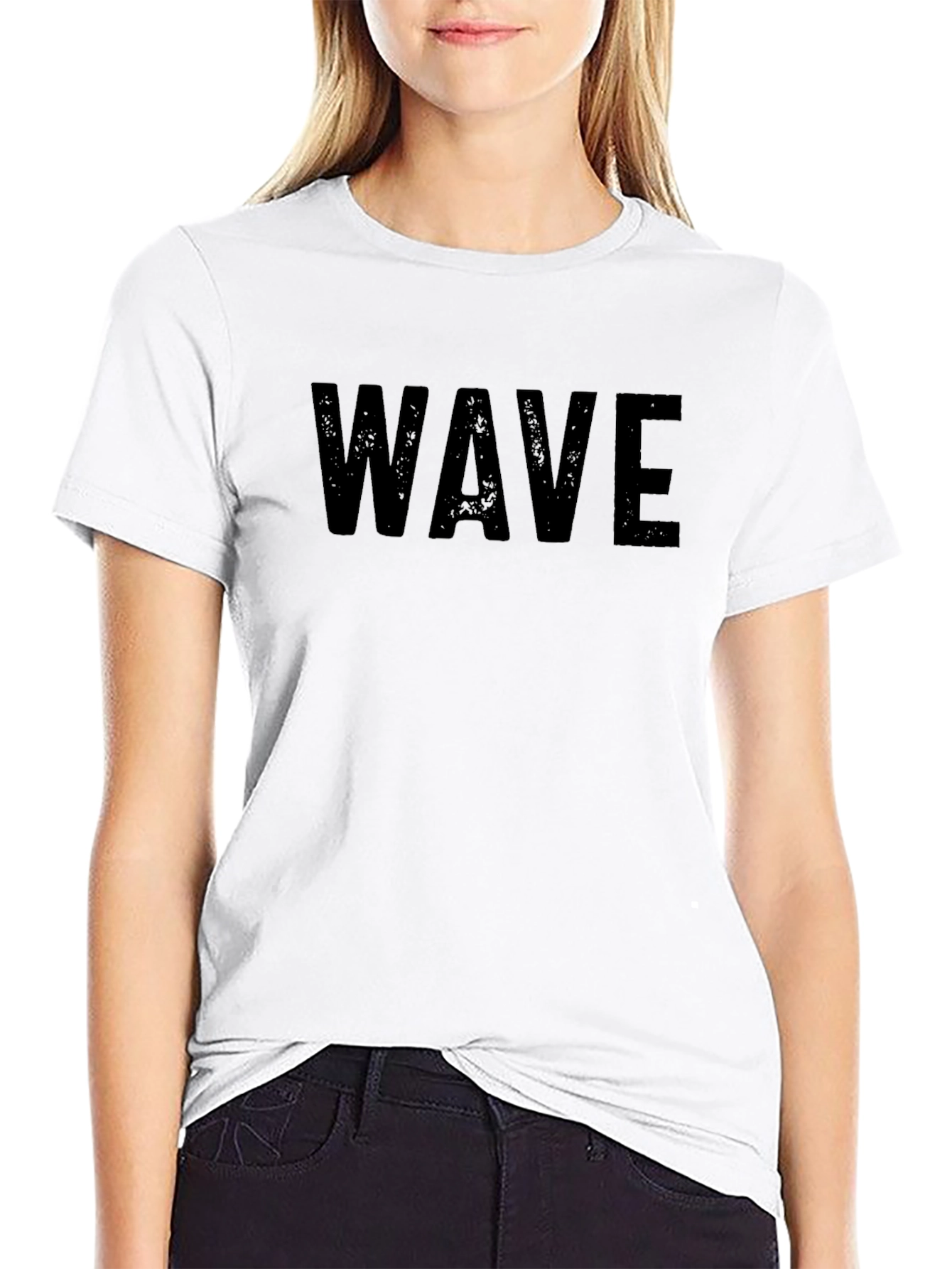 Black Wave T-Shirt - Mens Graphic Tee