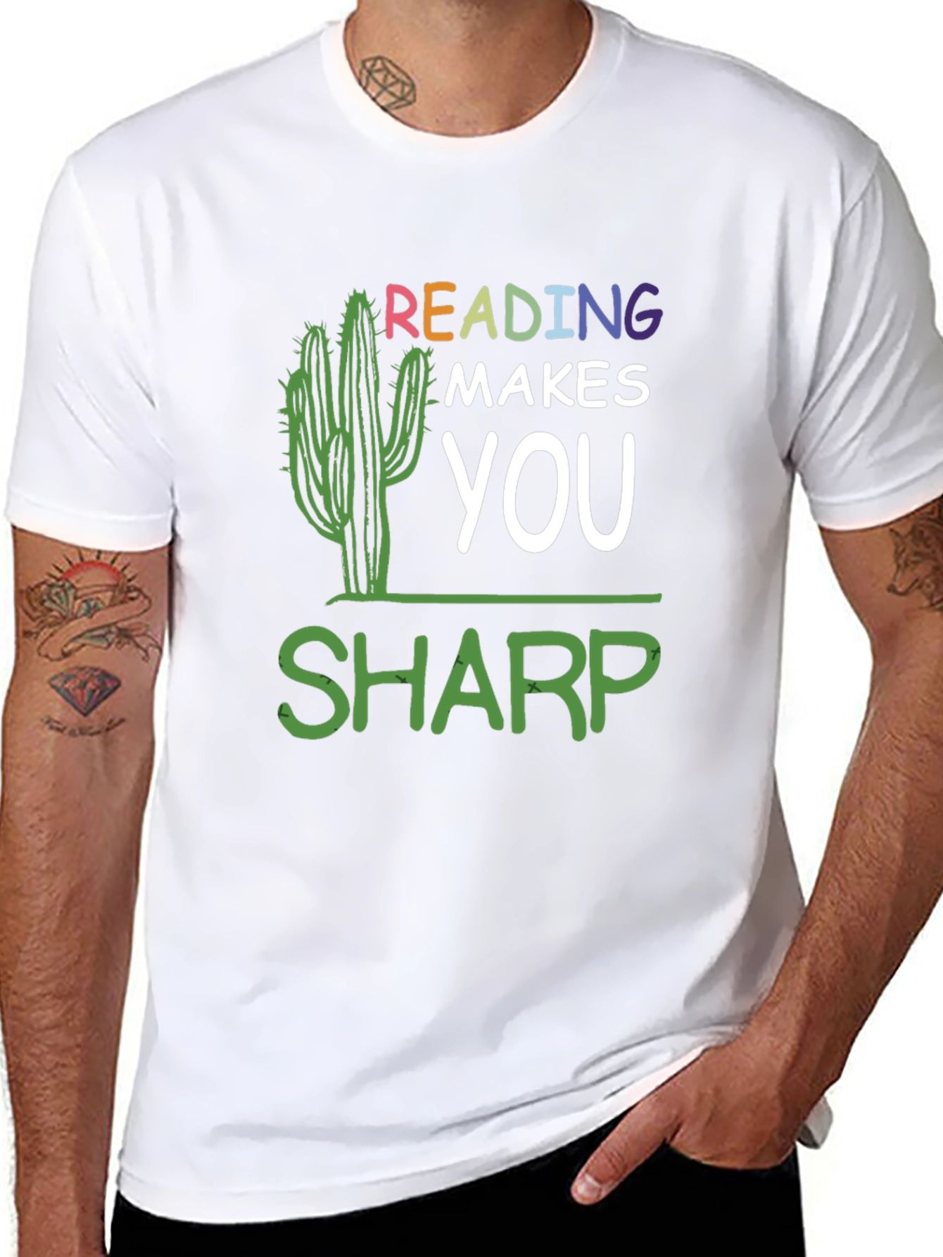Reading Makes You Sharp T-Shirt
