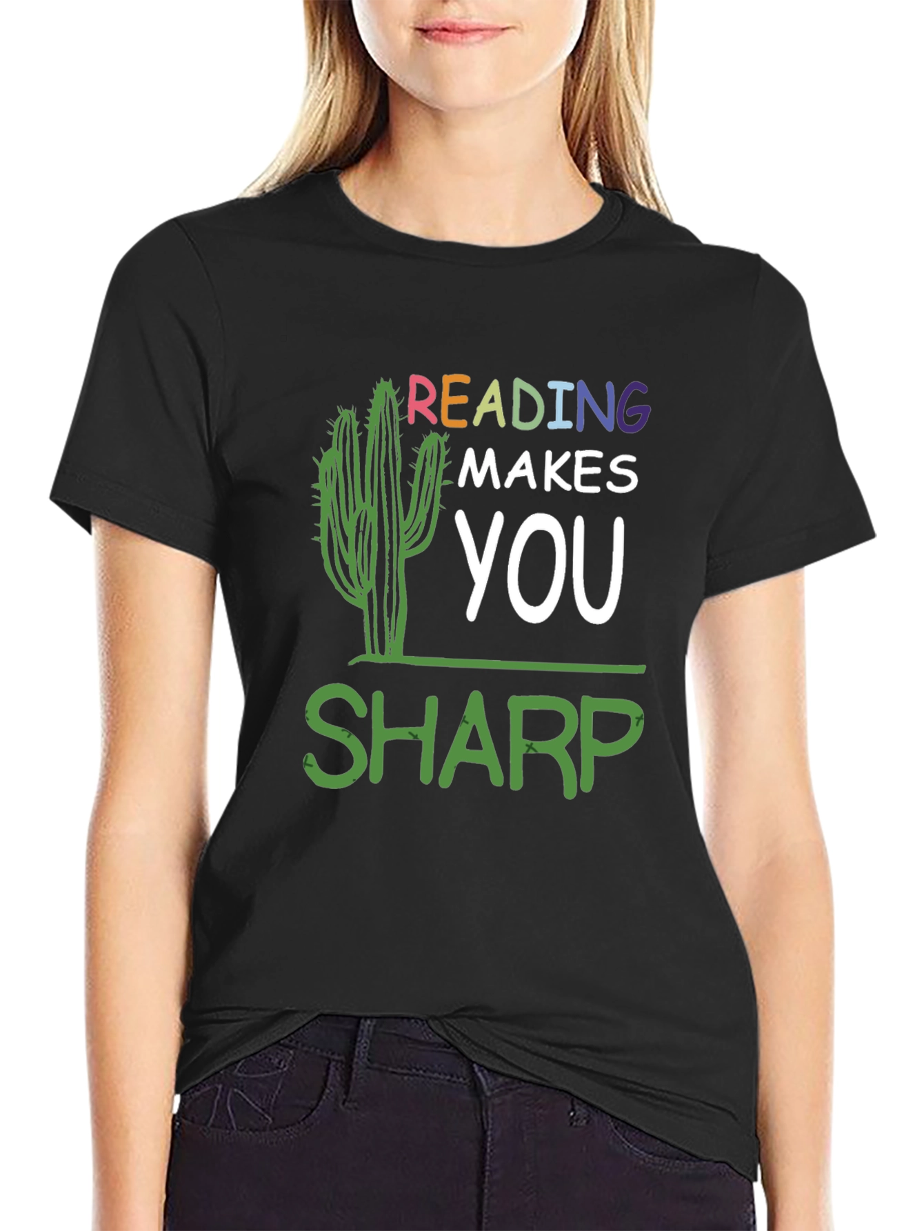 Reading Makes You Sharp T-Shirt