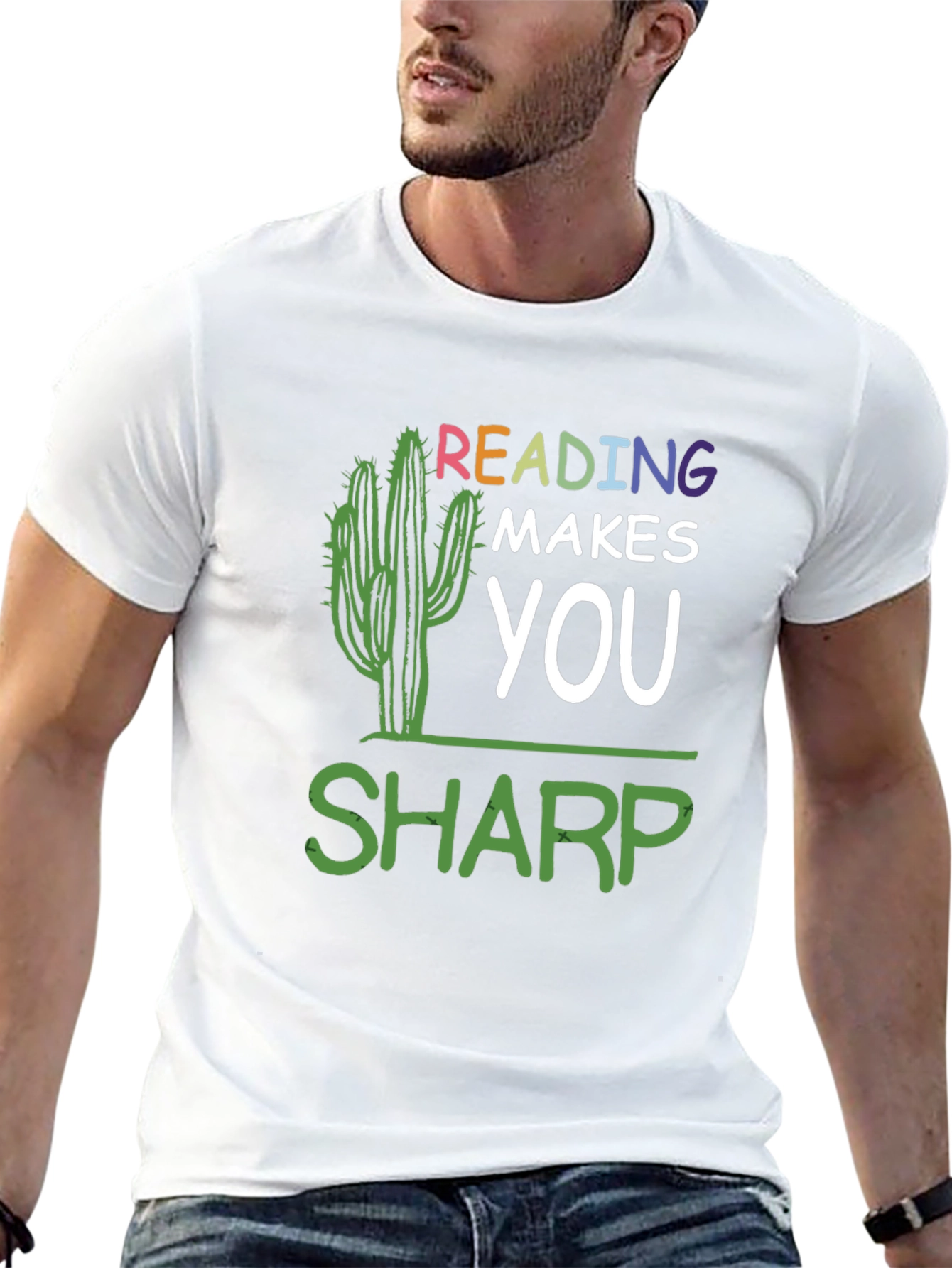 Reading Makes You Sharp T-Shirt