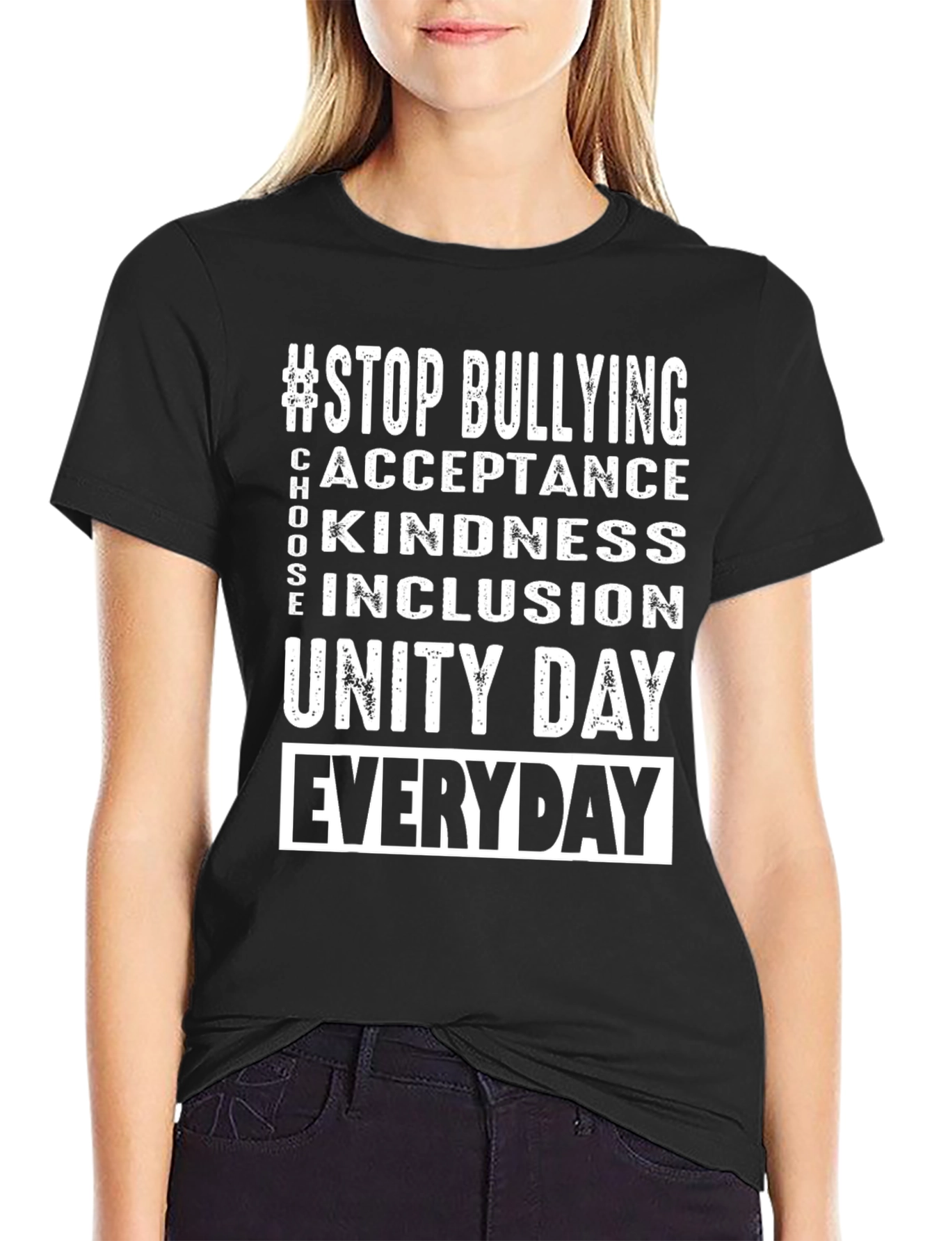 Stop Bullying Choice T-Shirt - Acceptance Kindness Inclusion