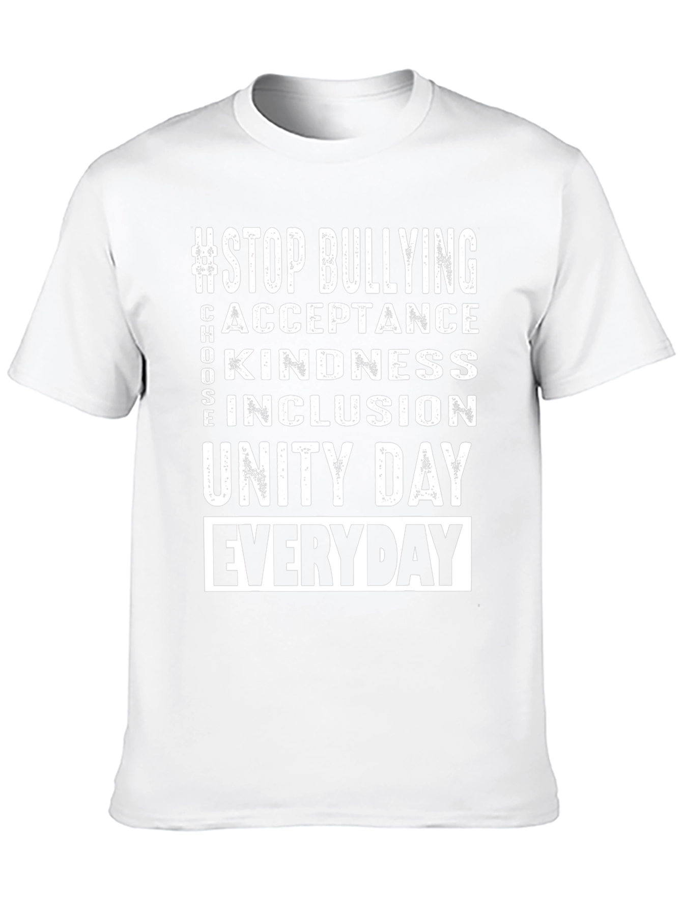 Stop Bullying Choice T-Shirt - Acceptance Kindness Inclusion