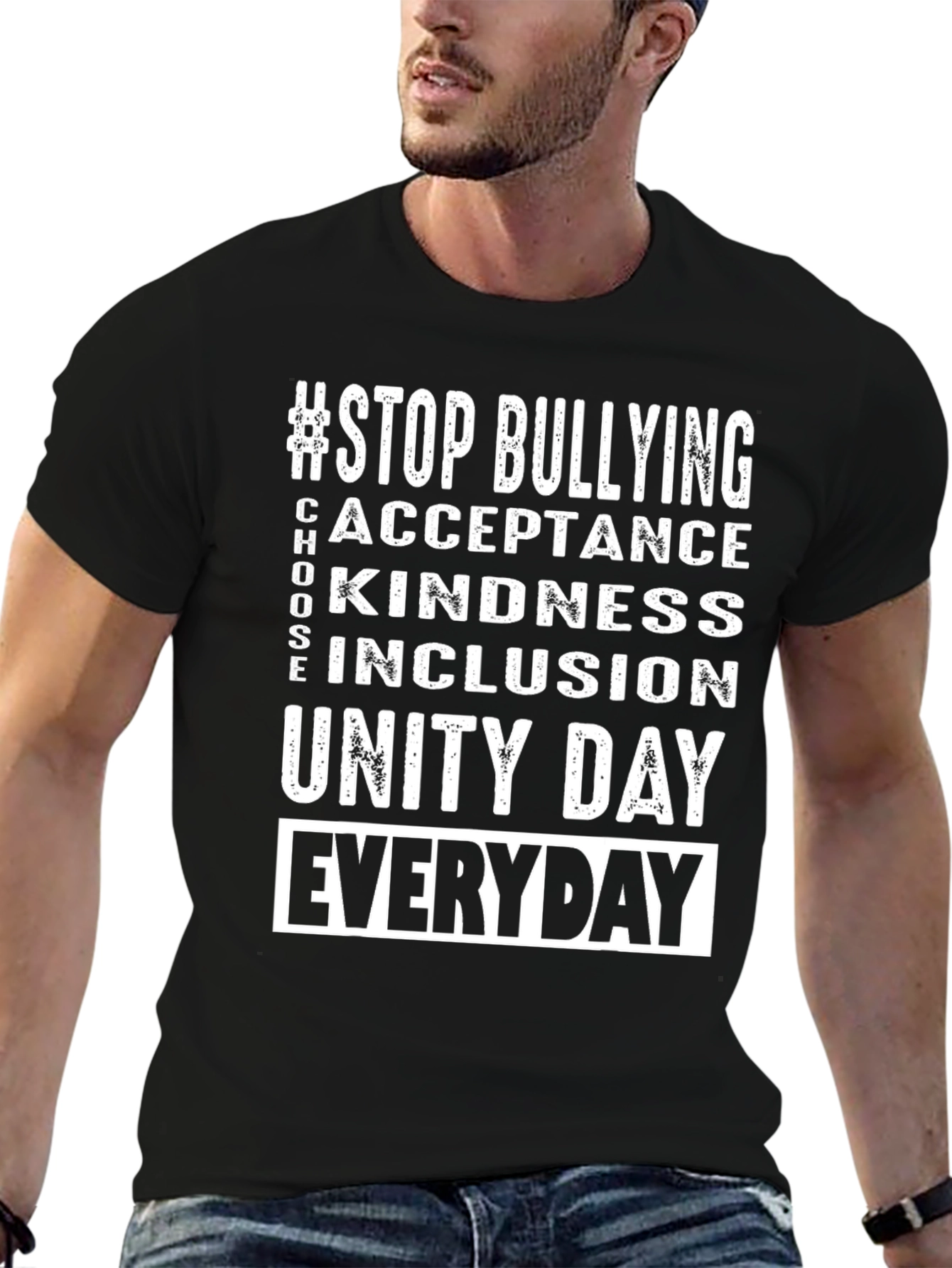 Stop Bullying Choice T-Shirt - Acceptance Kindness Inclusion