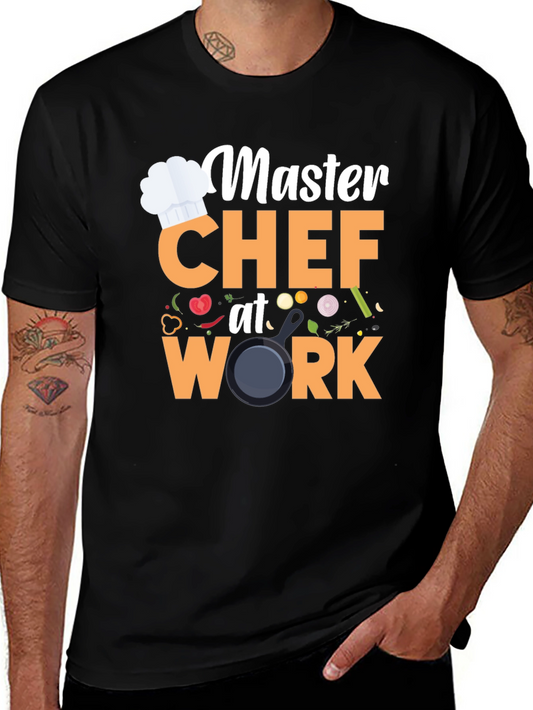 Master Chef at Work Graphic T-Shirt