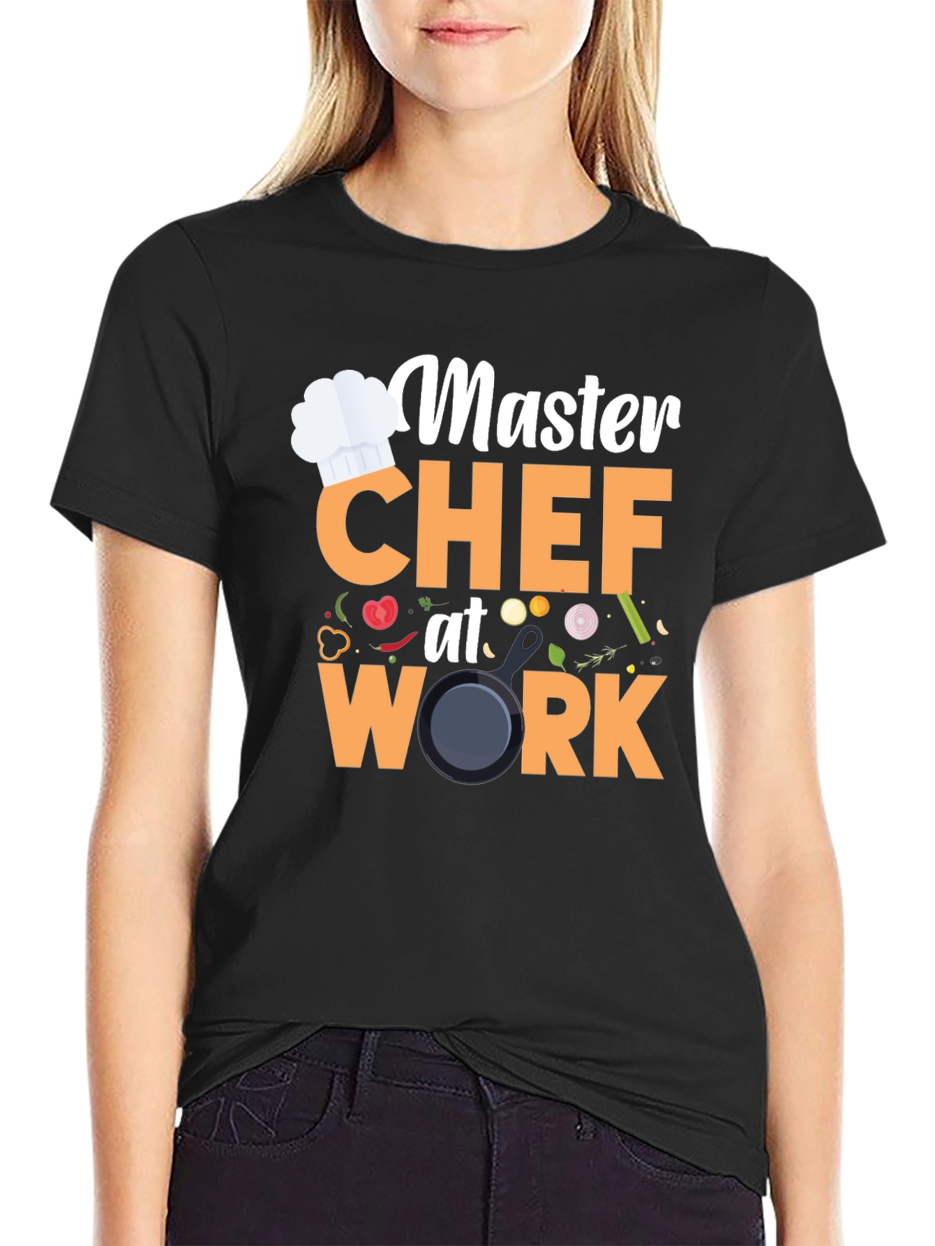 Master Chef at Work Graphic T-Shirt