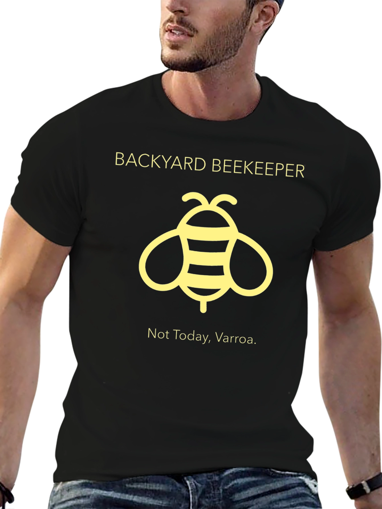 Backyard Beekeeper T-Shirt - Bee Graphic Tee