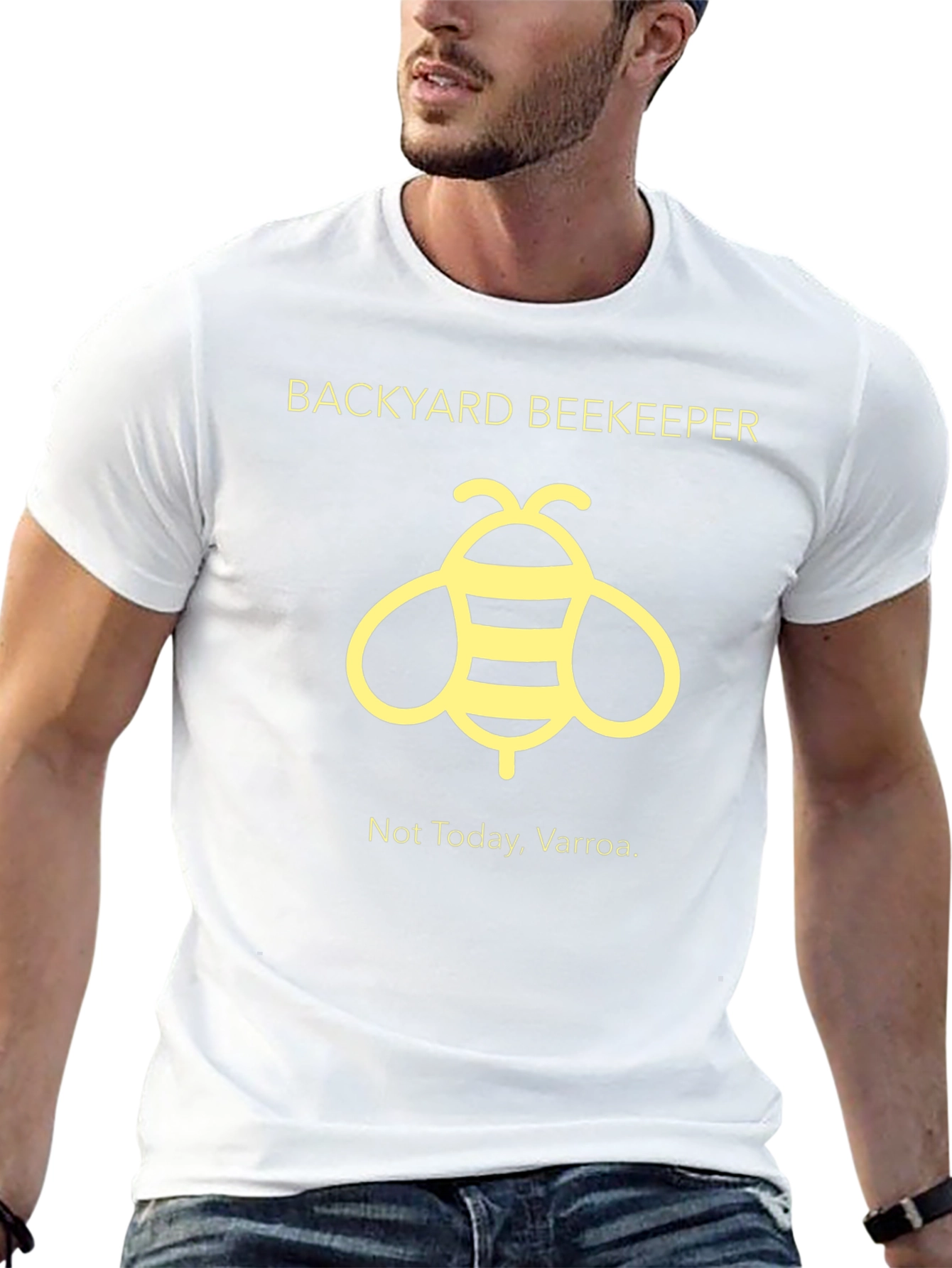 Backyard Beekeeper T-Shirt - Bee Graphic Tee