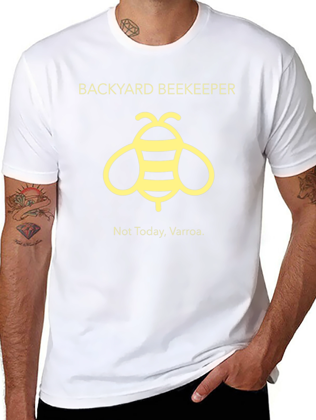 Backyard Beekeeper T-Shirt - Bee Graphic Tee
