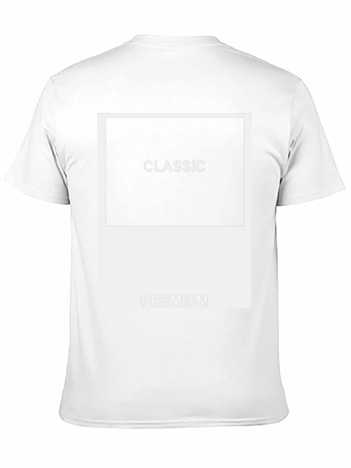 Classic Premium Graphic Print Black T-Shirt