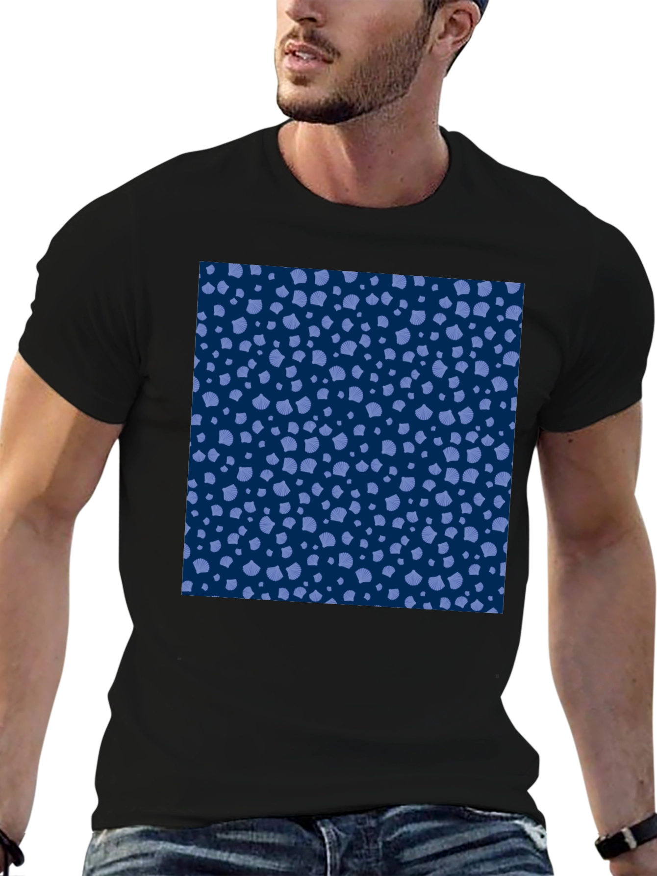 Unique Pattern Tee: Casual Style