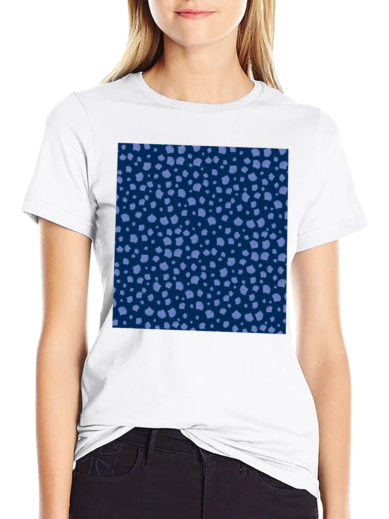 Unique Pattern Tee: Casual Style