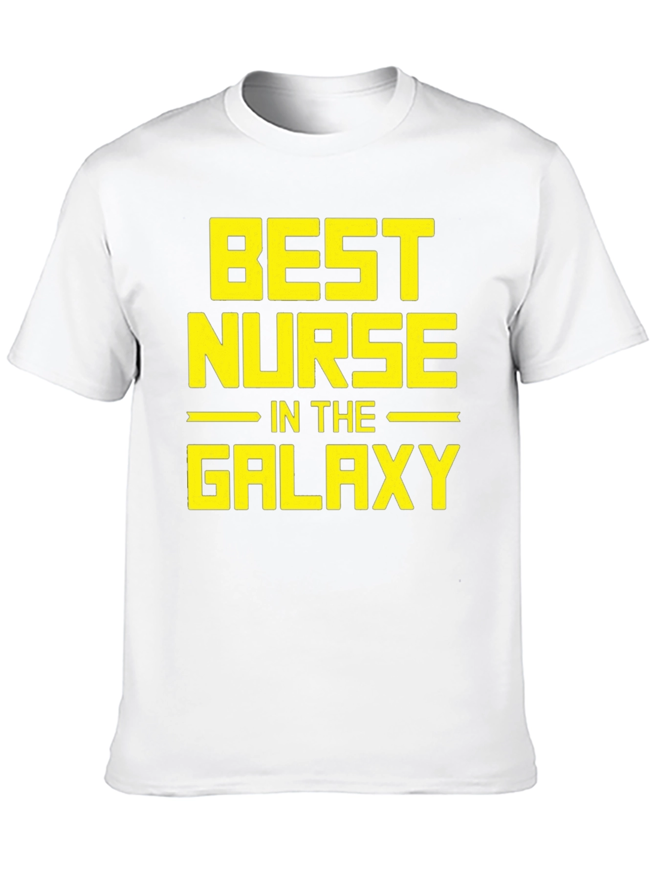 Best Nurse in the Galaxy Black Graphic Tee