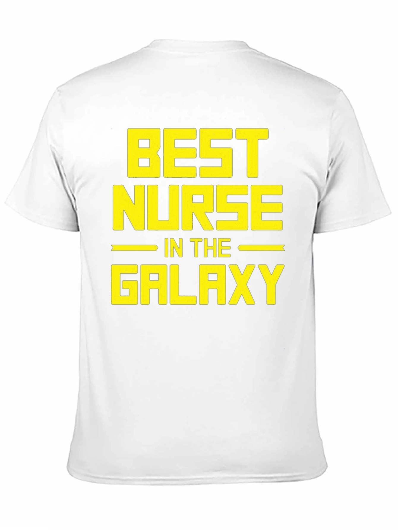 Best Nurse in the Galaxy Black Graphic Tee