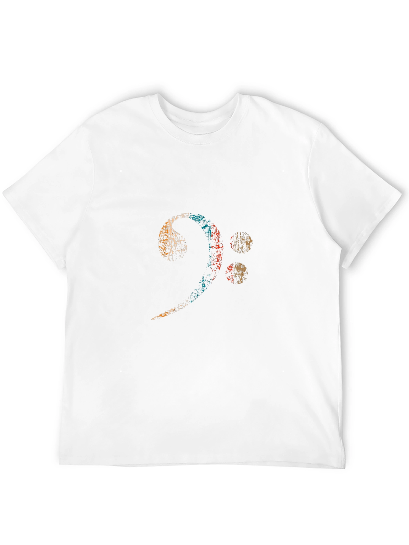 Bass Clef Music T-Shirt - Black