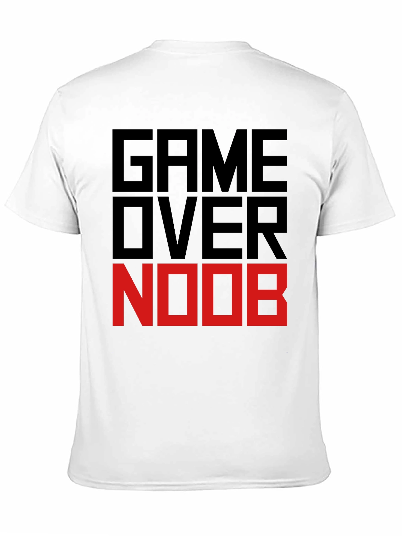 Game Over Noob Black T-Shirt