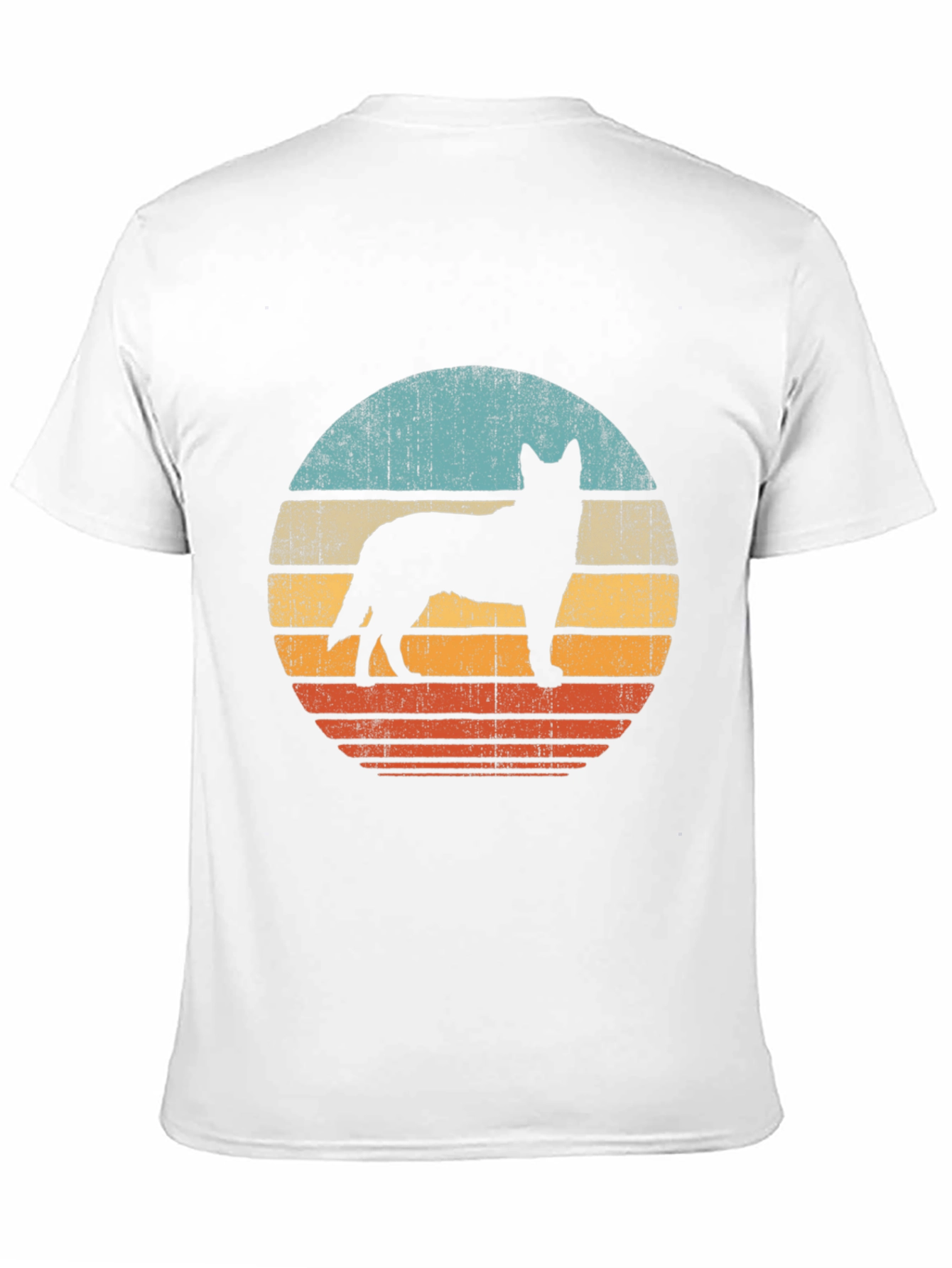 Retro Dog Silhouette T-Shirt