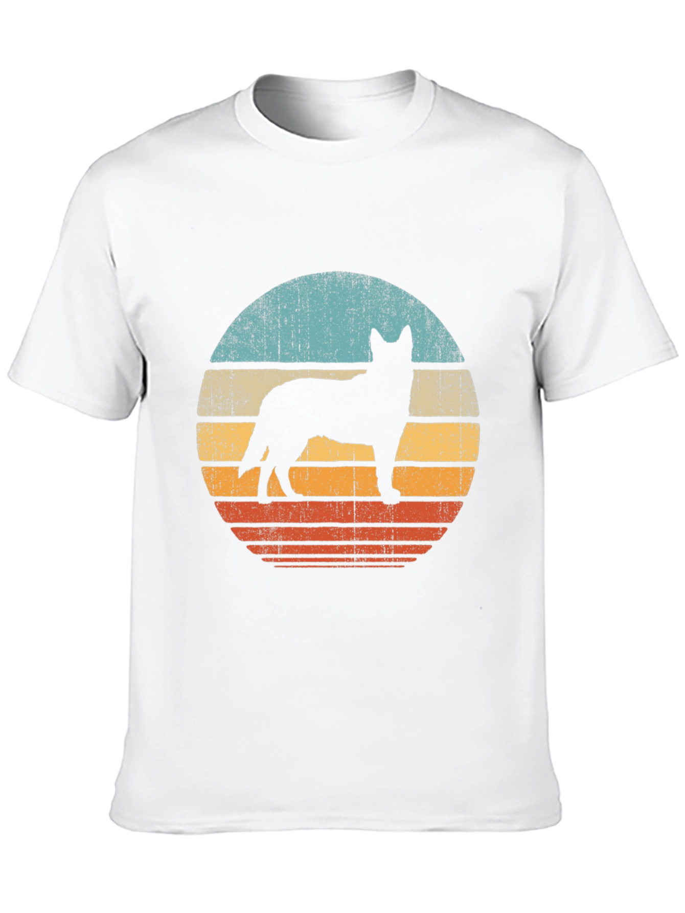 Retro Dog Silhouette T-Shirt