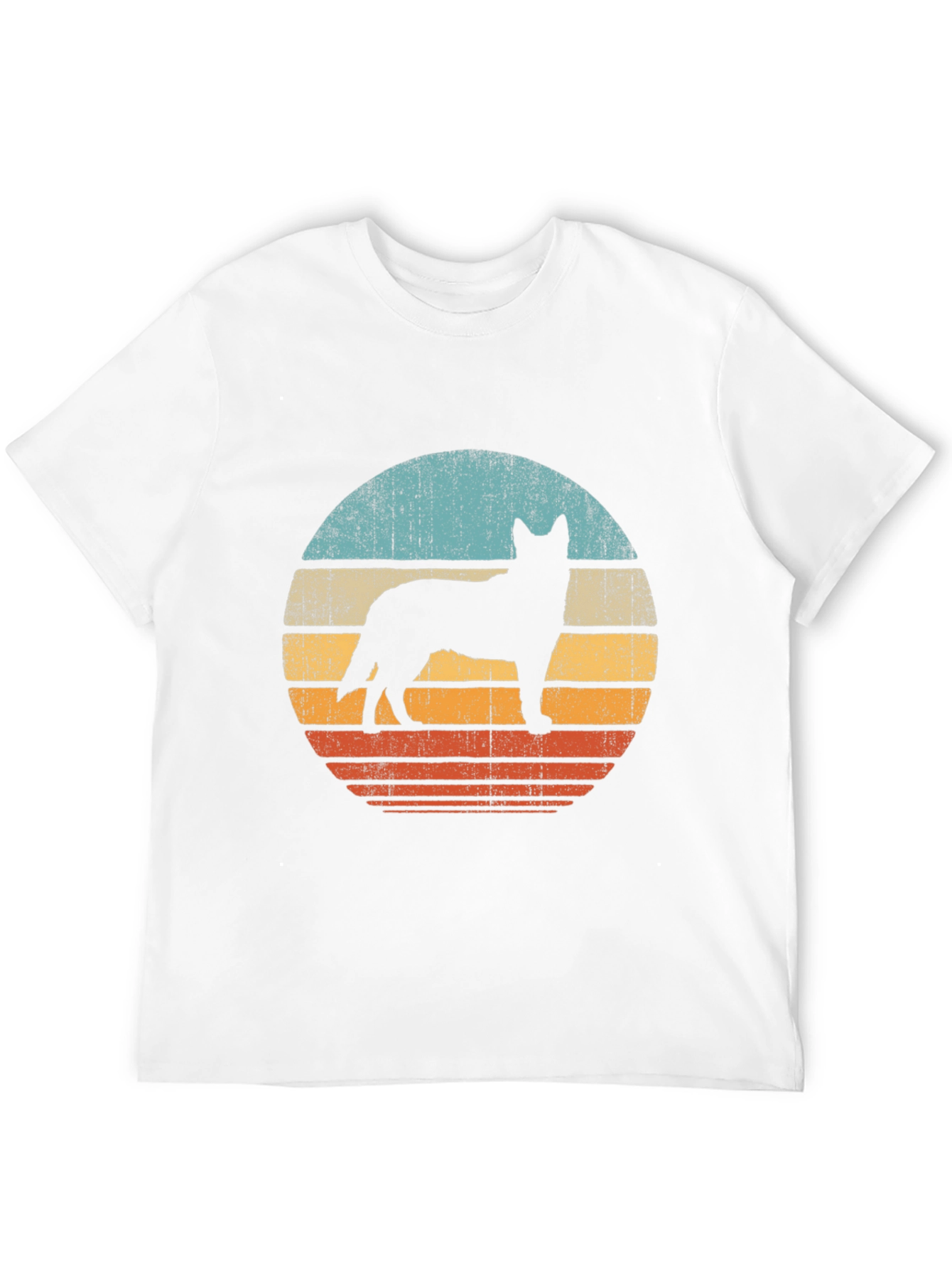 Retro Dog Silhouette T-Shirt
