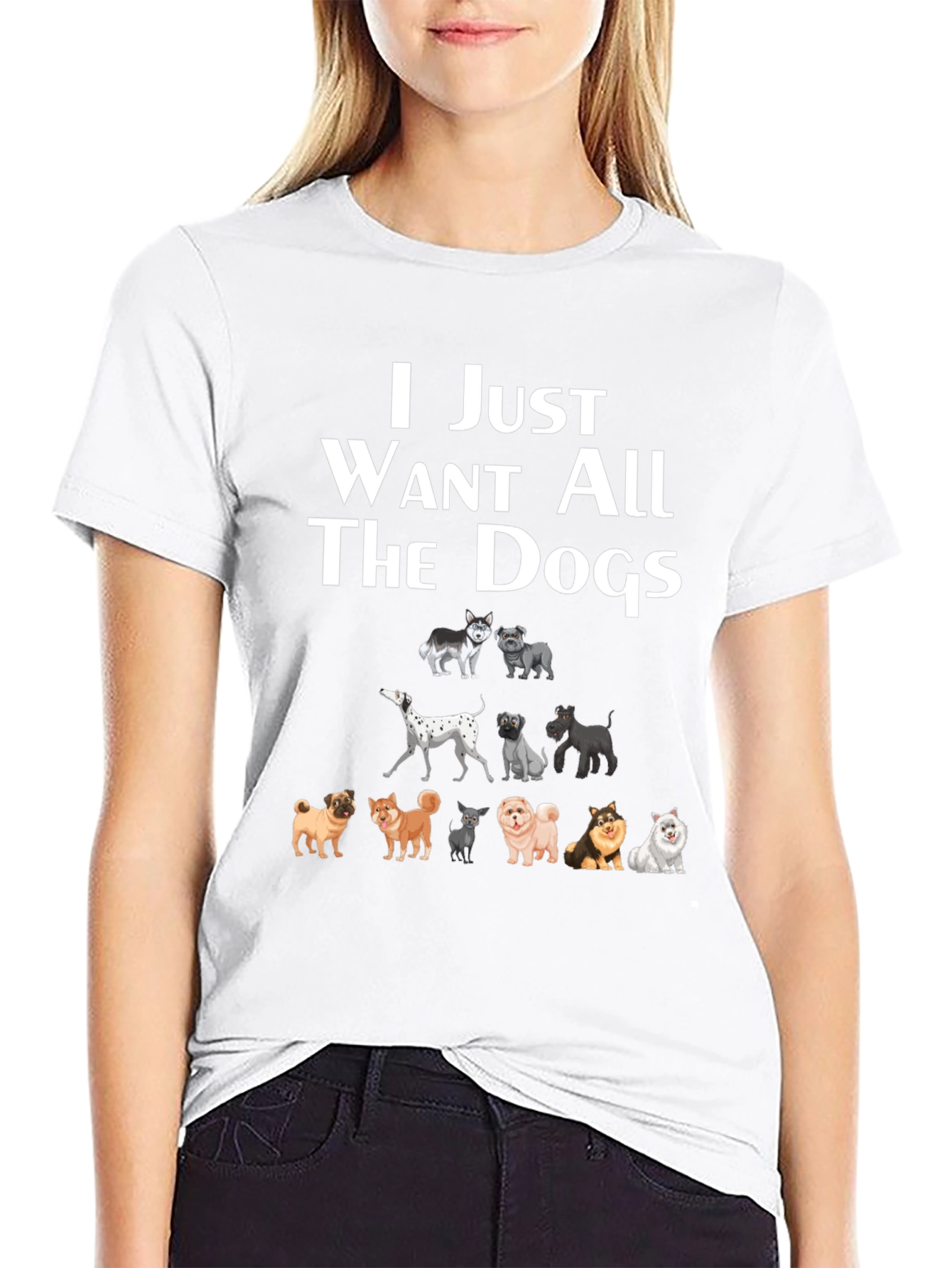 I Just Want All The Dogs T-Shirt