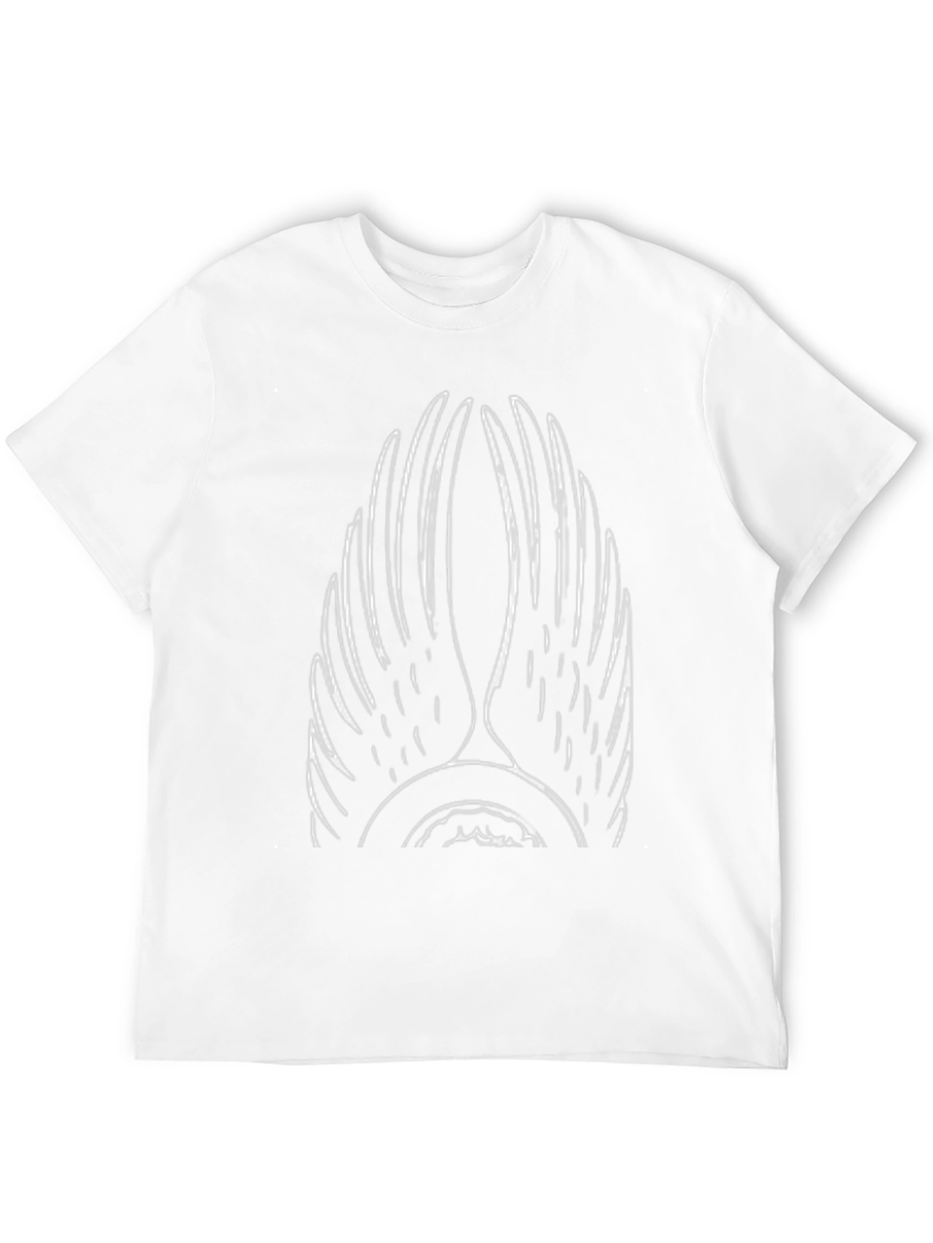 Wings Graphic Tee - Stylish Black Cotton Shirt