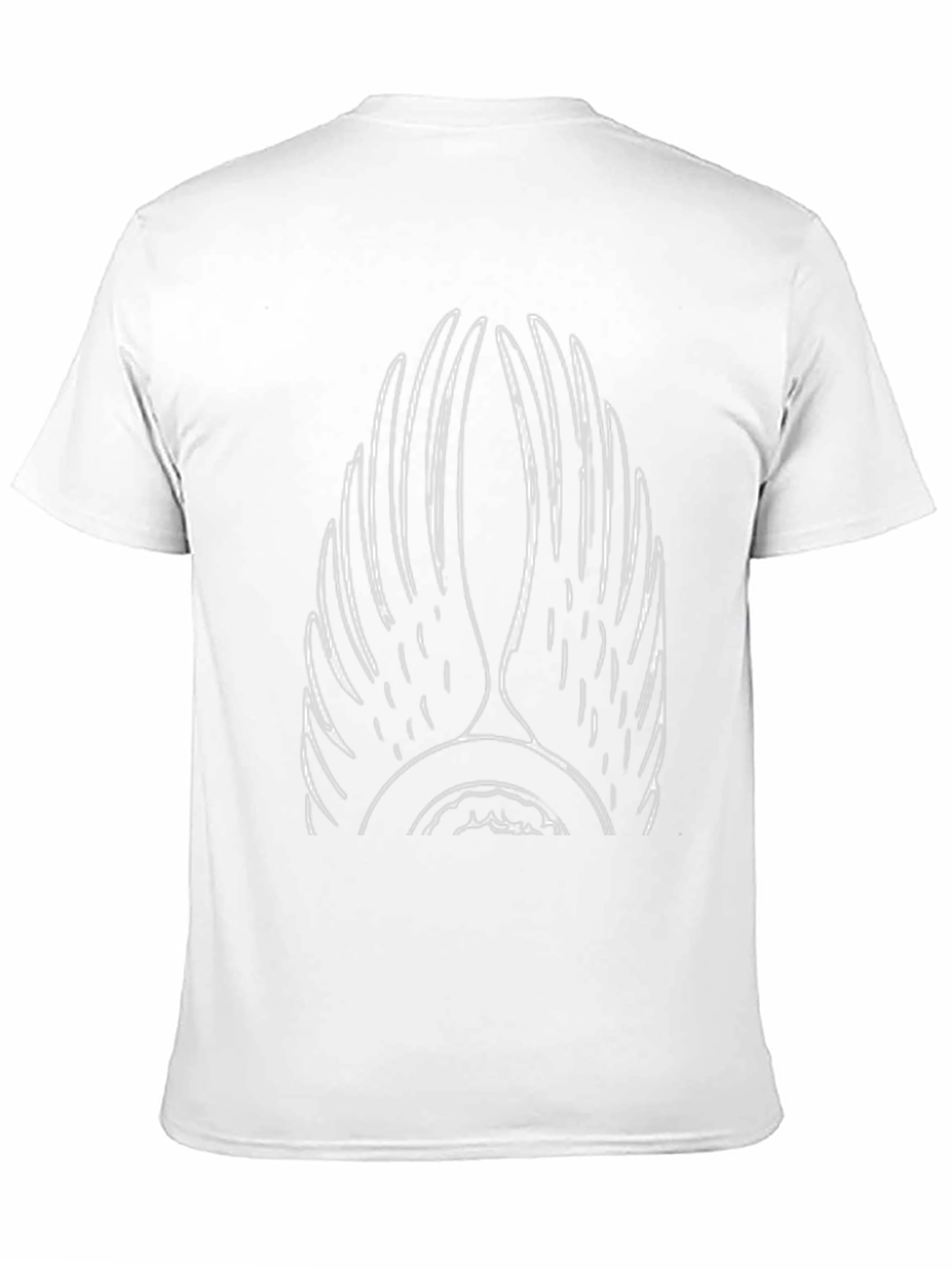 Wings Graphic Tee - Stylish Black Cotton Shirt