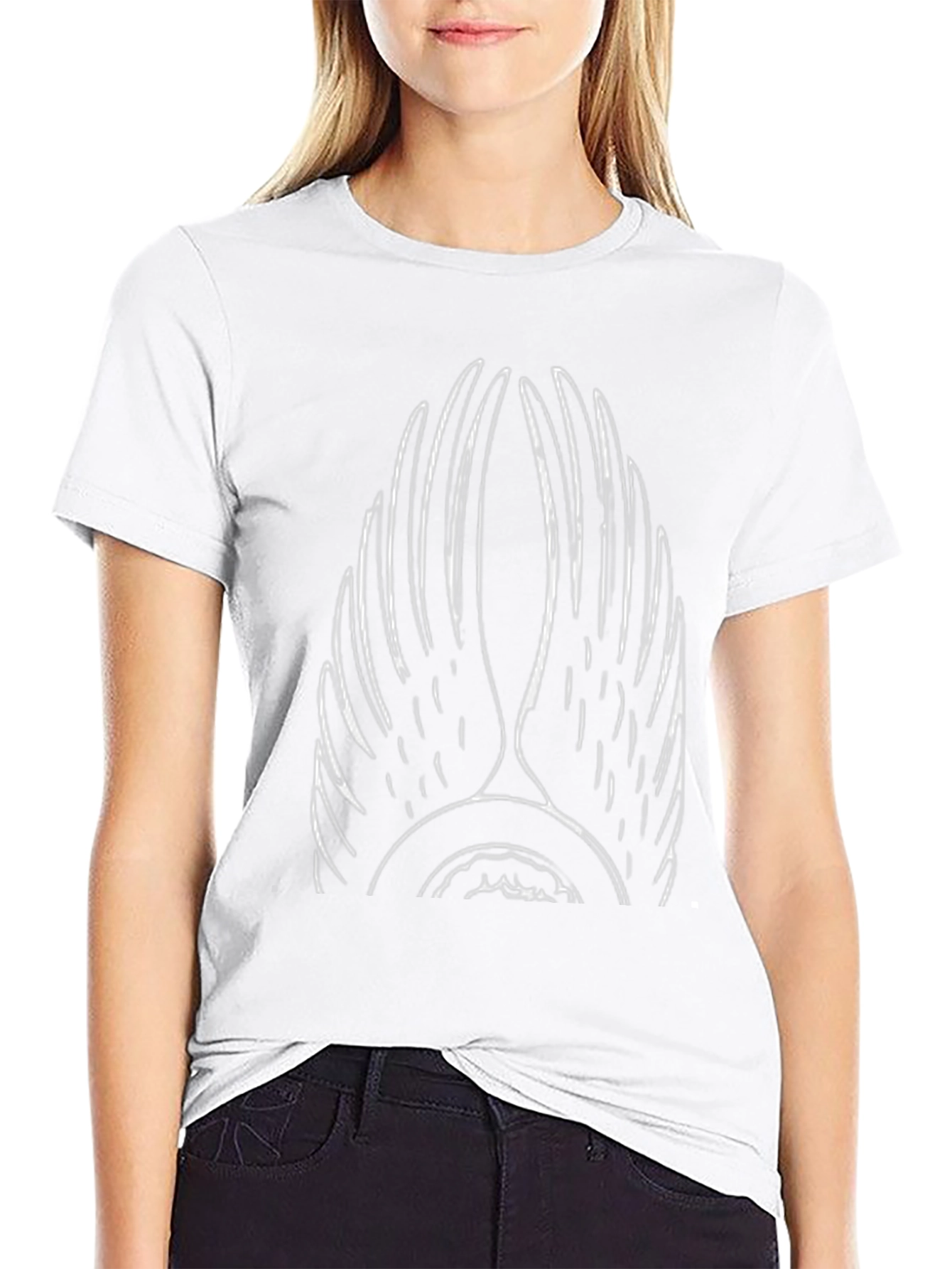 Wings Graphic Tee - Stylish Black Cotton Shirt