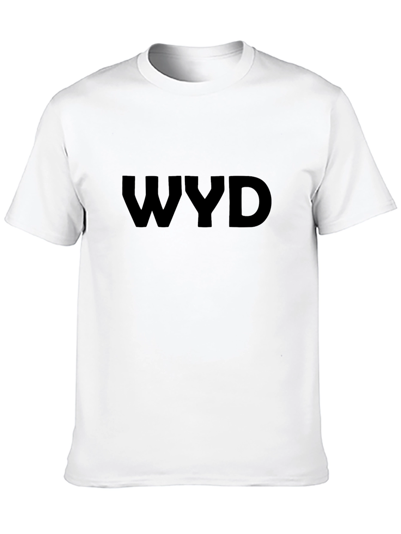 WYD Graphic Tee - Classic Black T-Shirt