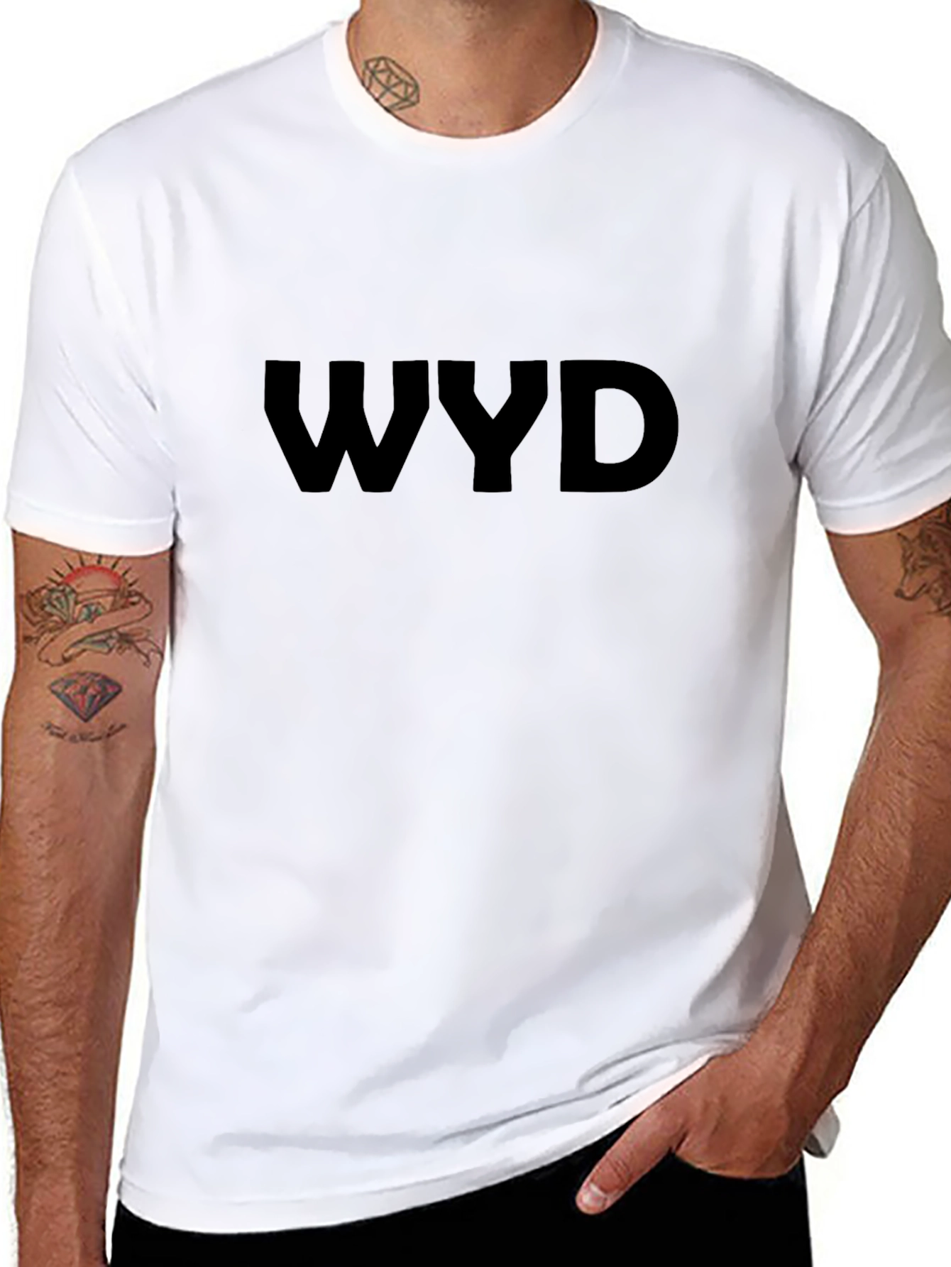 WYD Graphic Tee - Classic Black T-Shirt
