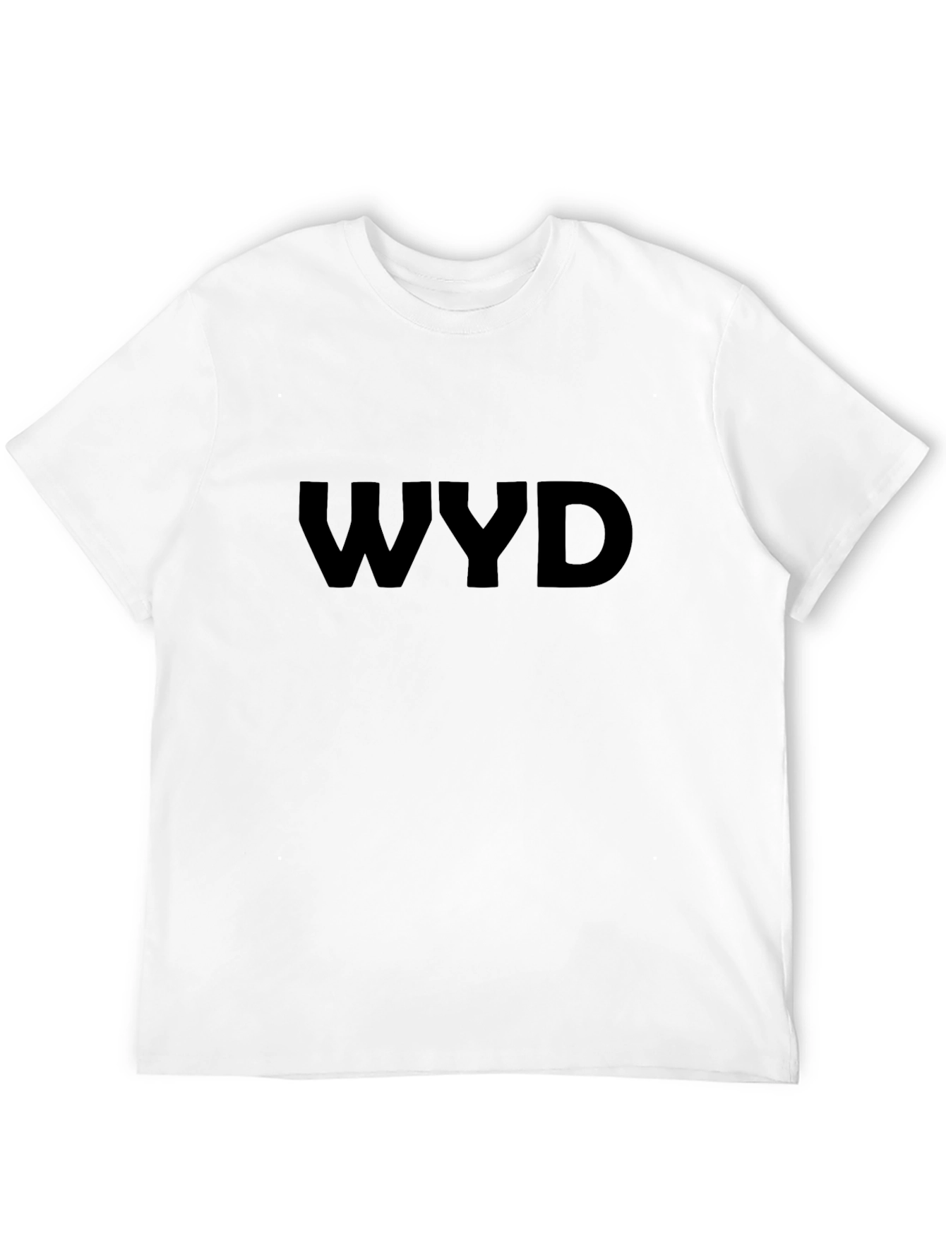 WYD Graphic Tee - Classic Black T-Shirt