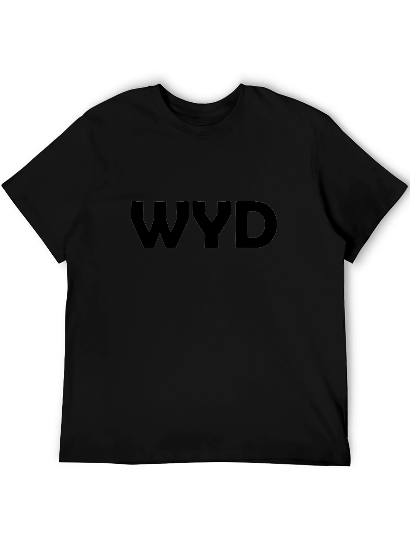 WYD Graphic Tee - Classic Black T-Shirt
