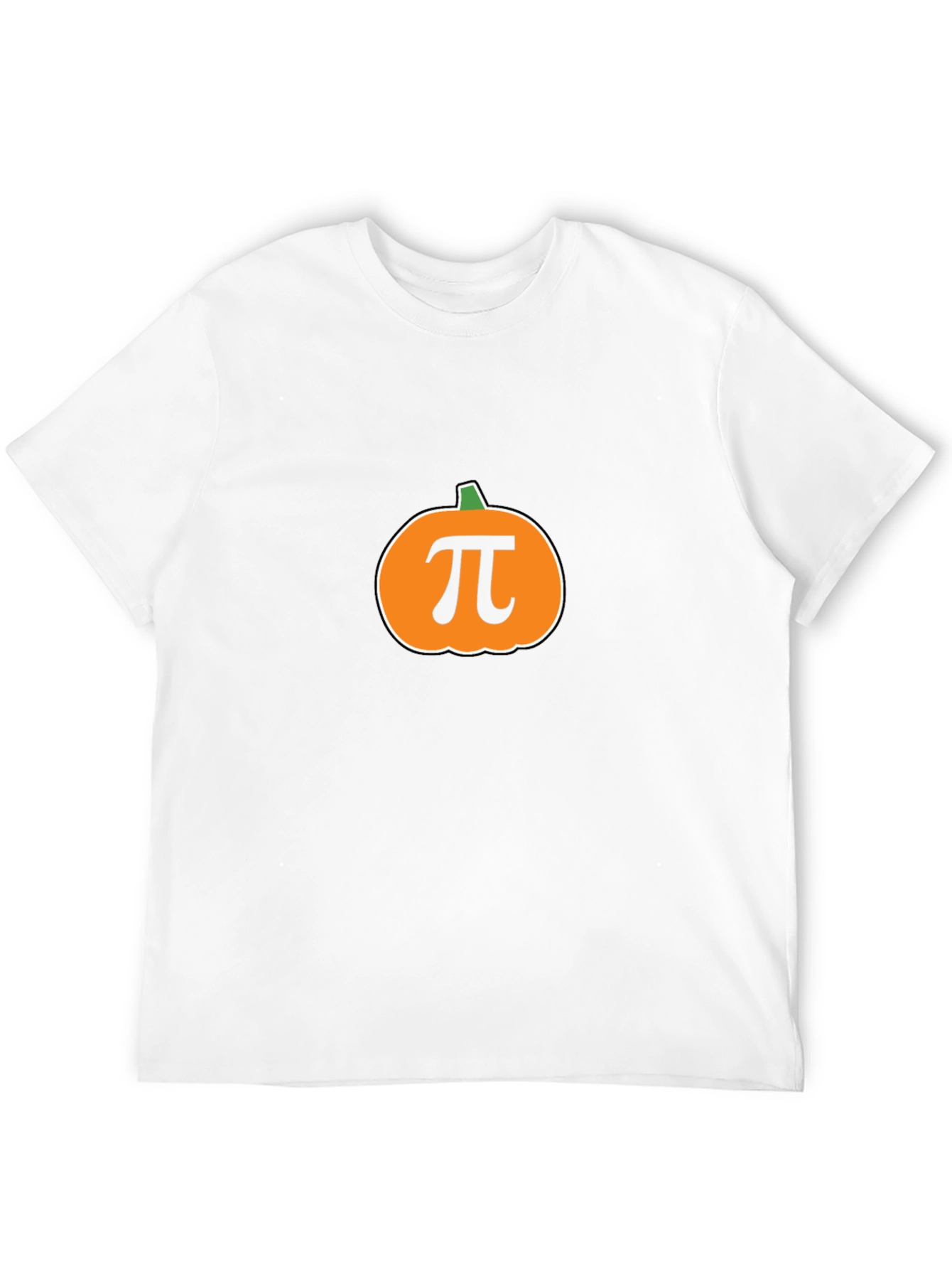 Pumpkin Pi Halloween T-Shirt - Black
