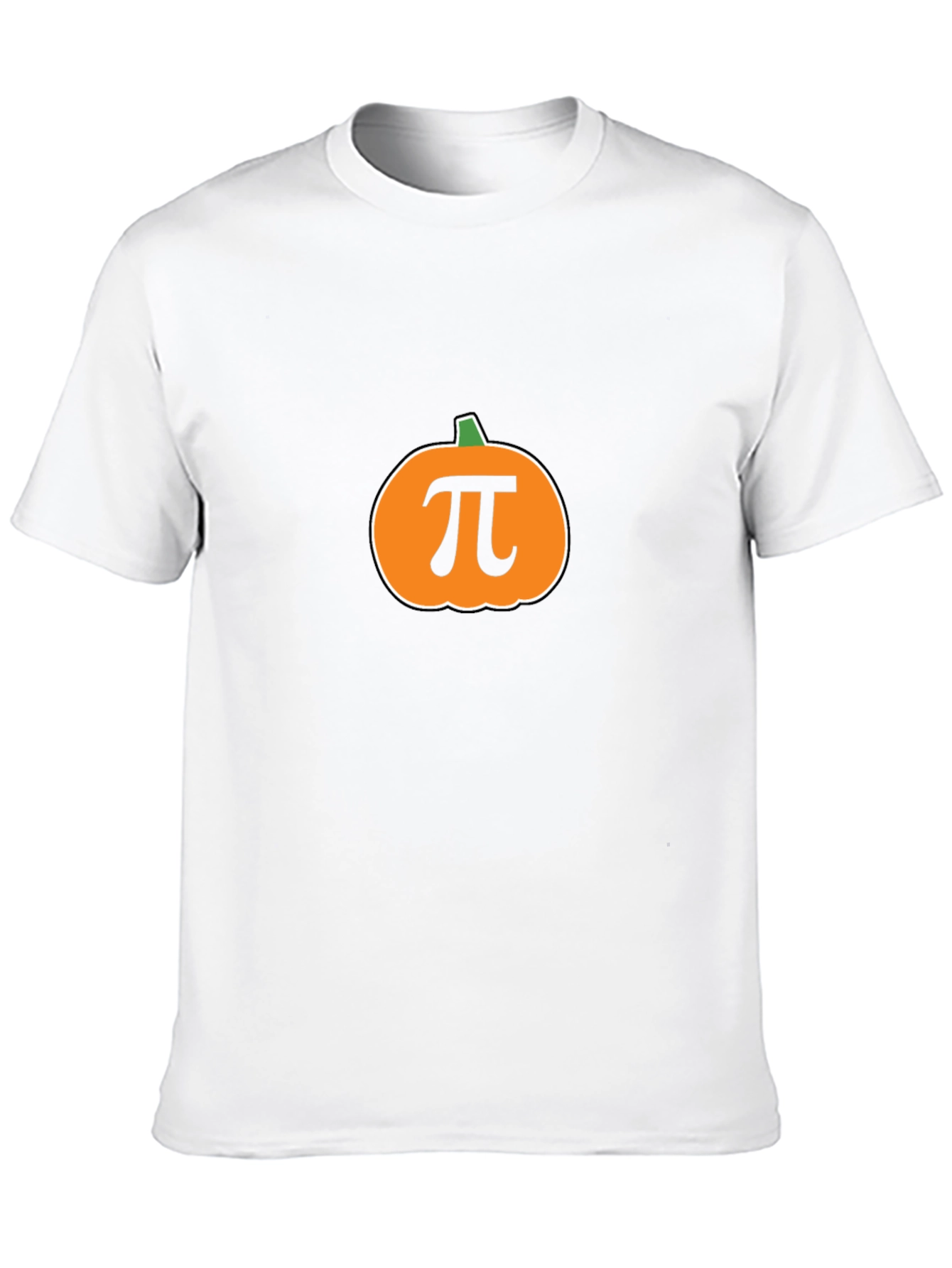 Pumpkin Pi Halloween T-Shirt - Black