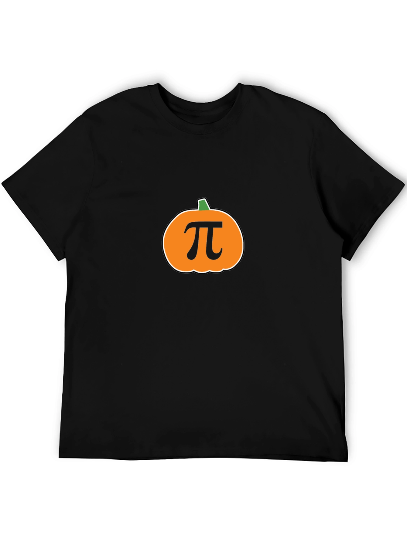 Pumpkin Pi Halloween T-Shirt - Black