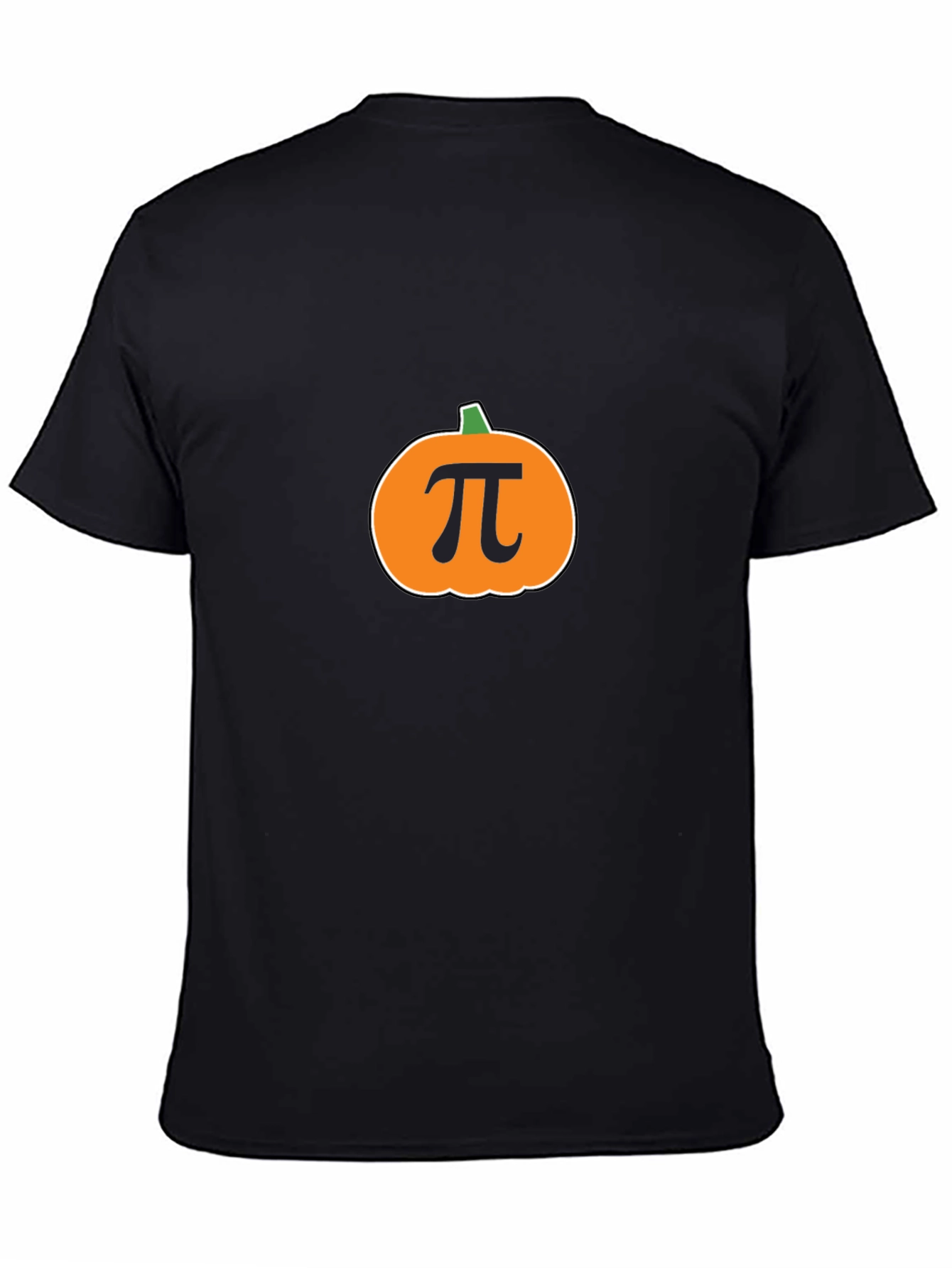 Pumpkin Pi Halloween T-Shirt - Black