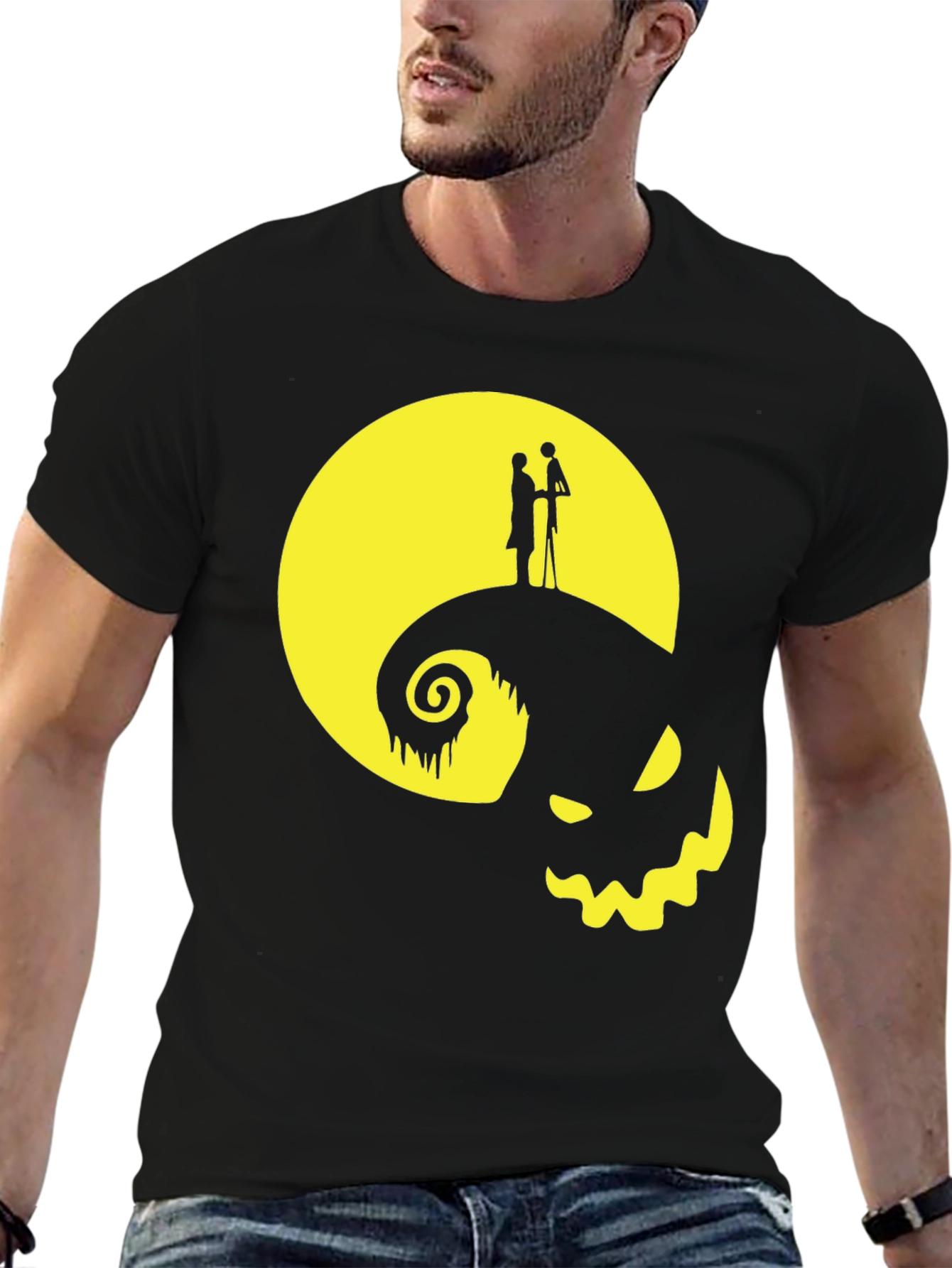 Nightmare Before Christmas Black T-Shirt