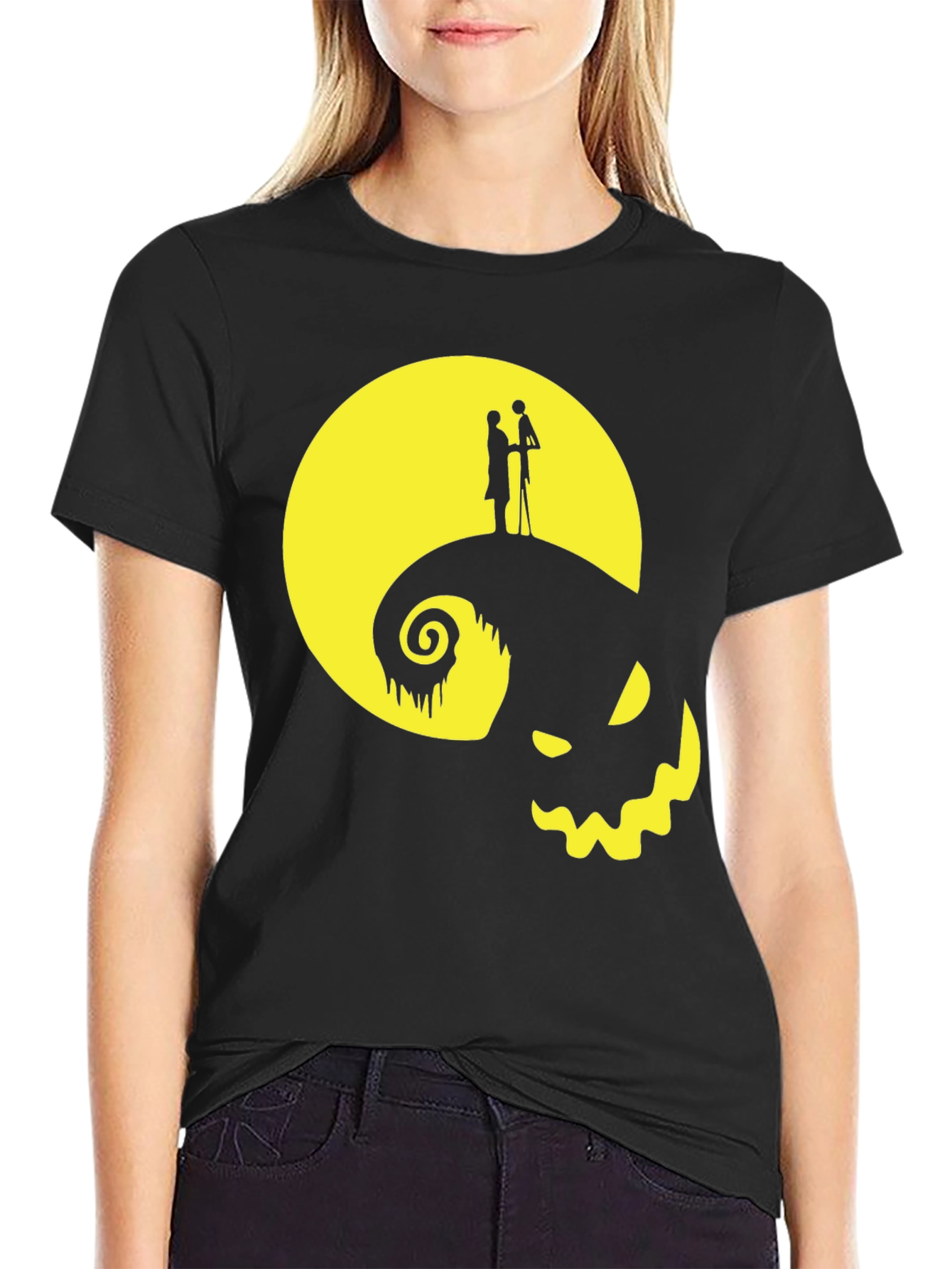 Nightmare Before Christmas Black T-Shirt