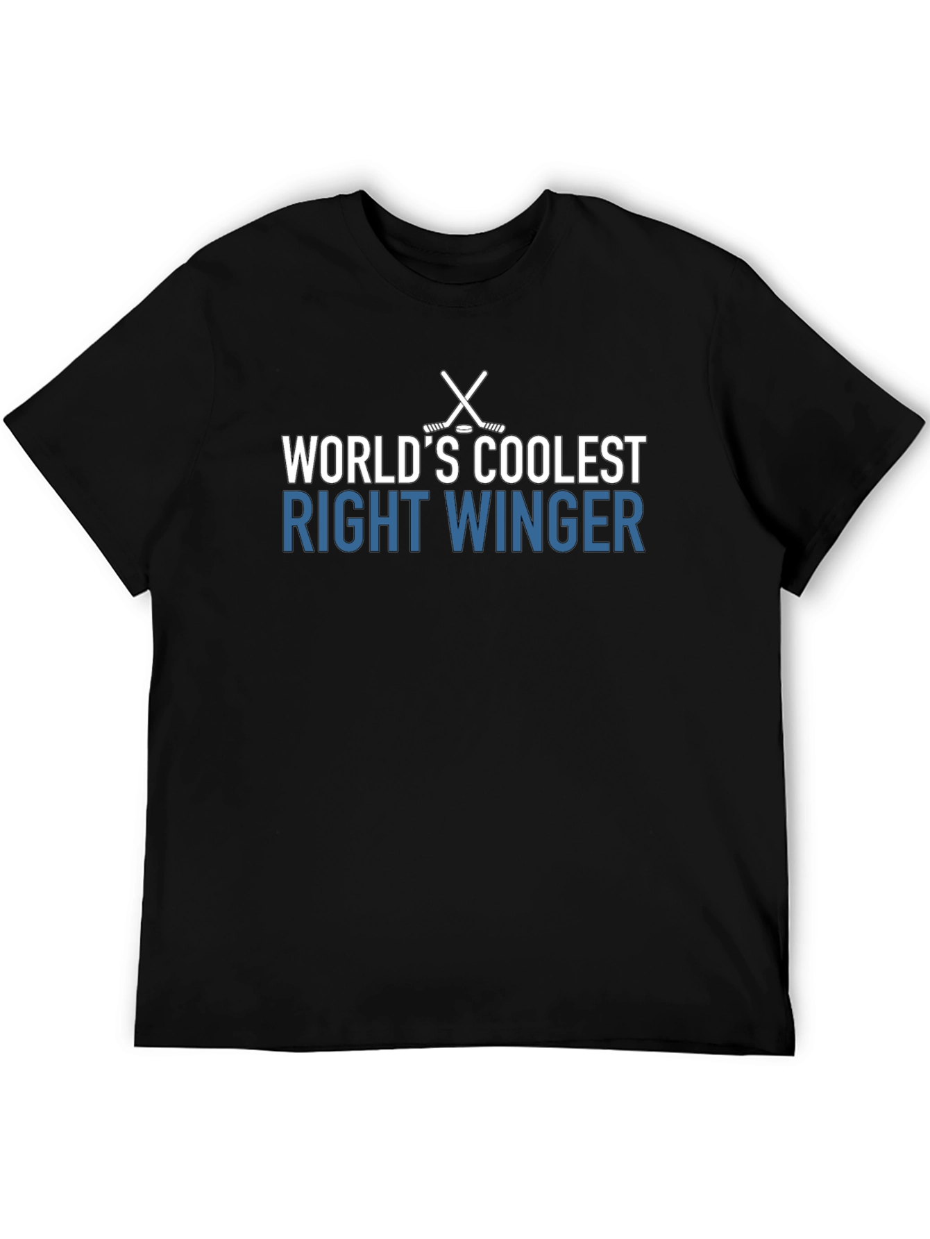Worlds Coolest Right Winger Hockey T-Shirt