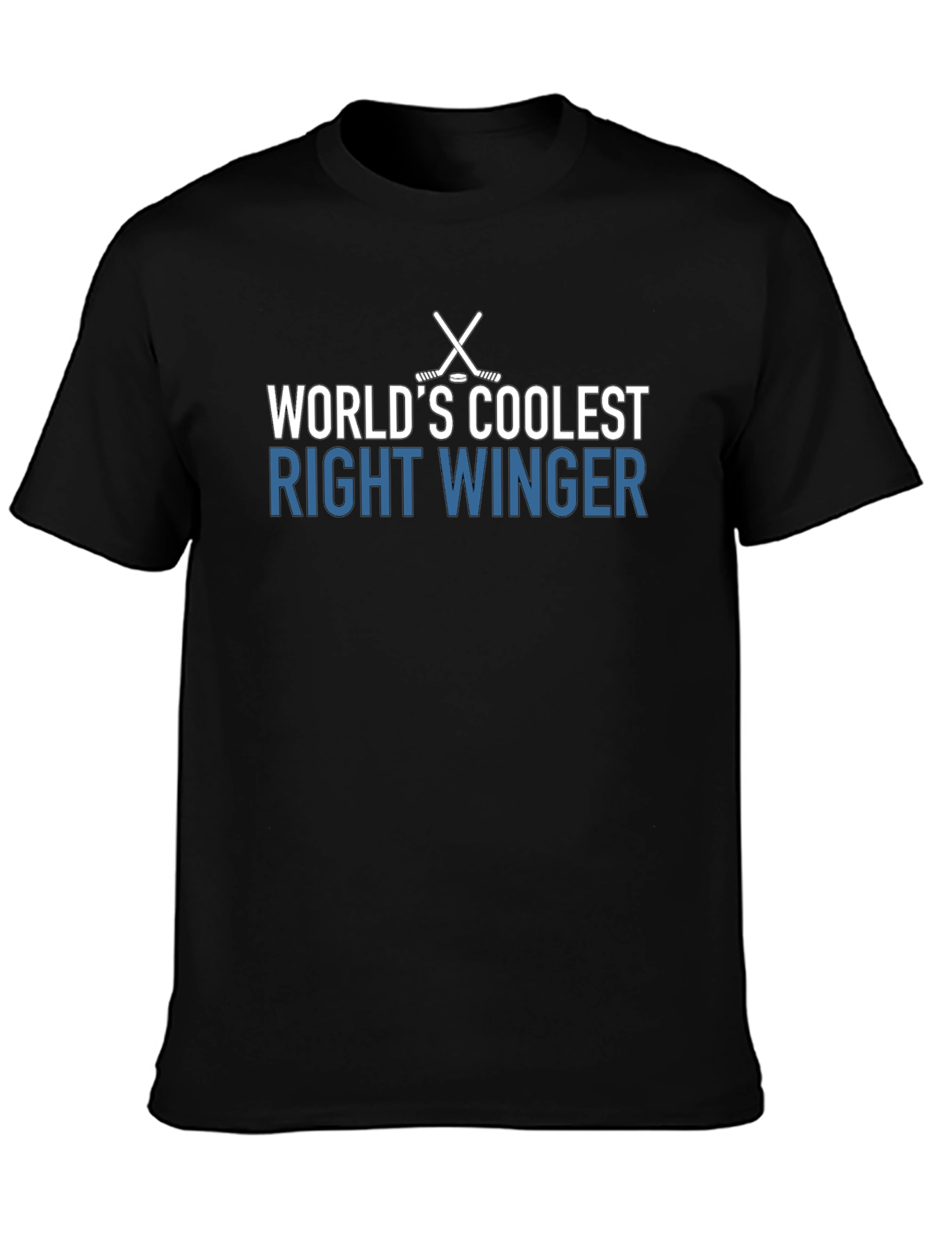 Worlds Coolest Right Winger Hockey T-Shirt