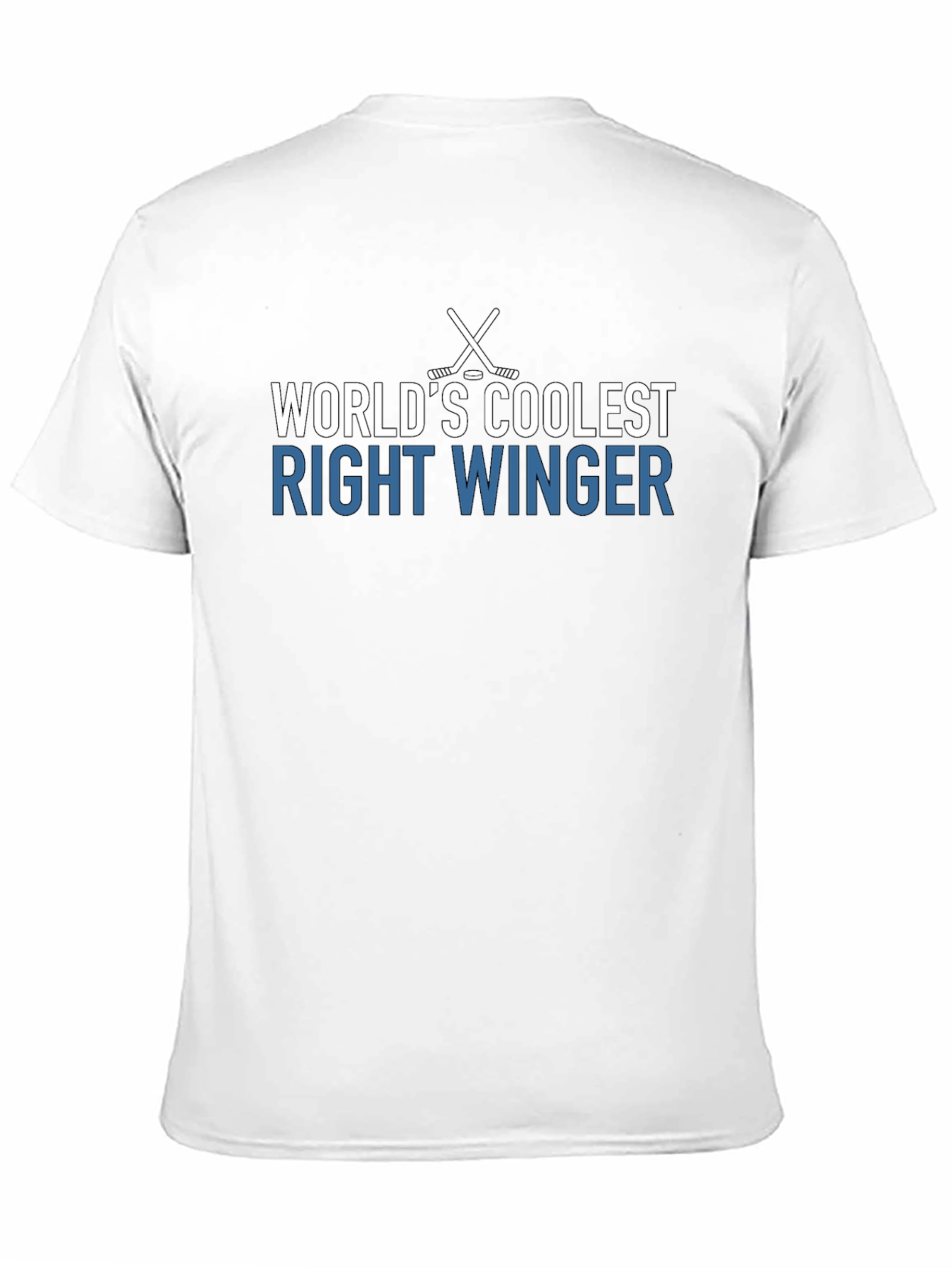 Worlds Coolest Right Winger Hockey T-Shirt