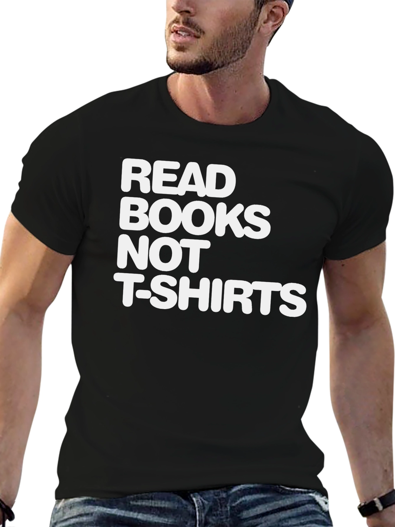 Read Books Not T-Shirts Graphic Tee