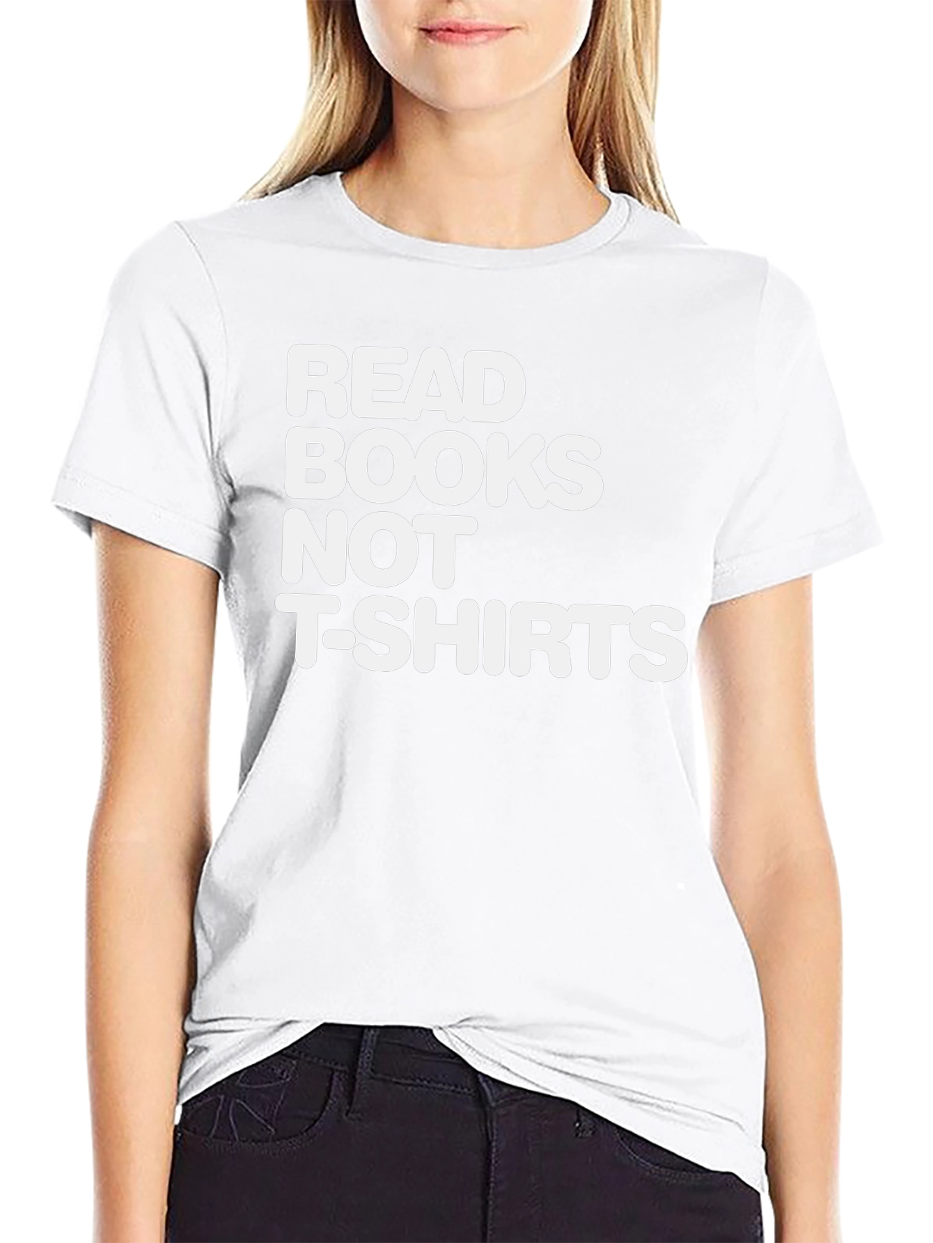 Read Books Not T-Shirts Graphic Tee