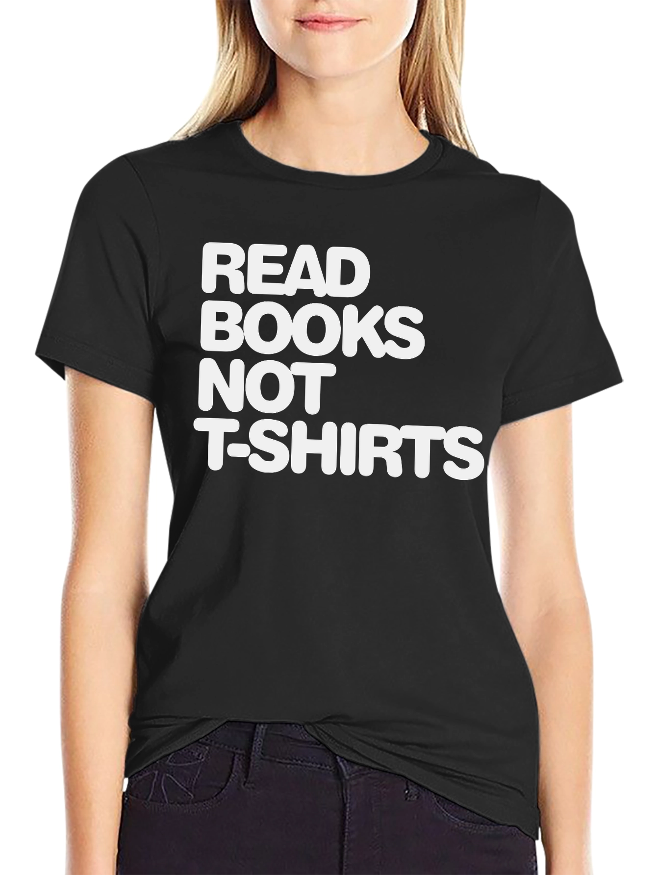 Read Books Not T-Shirts Graphic Tee