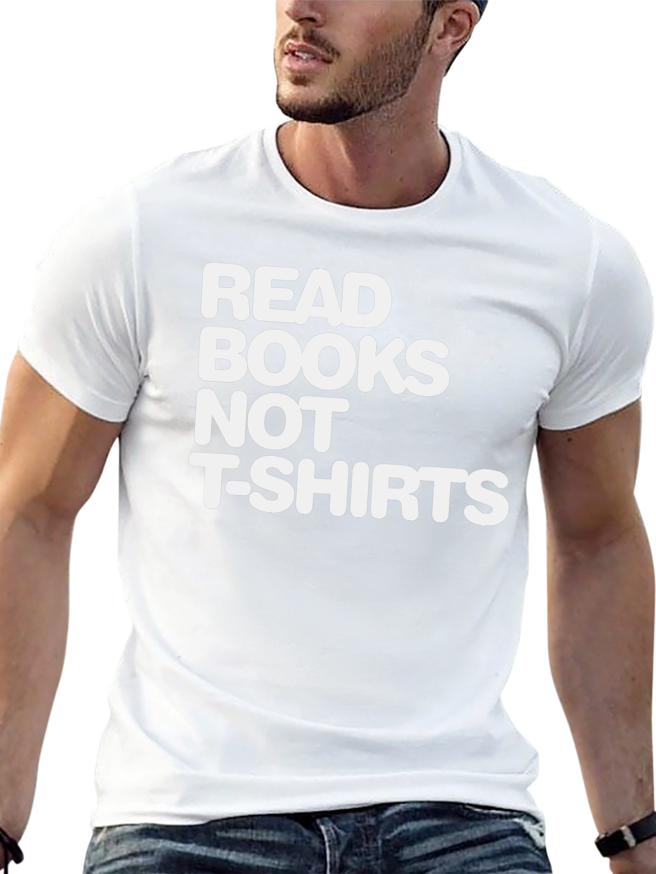 Read Books Not T-Shirts Graphic Tee