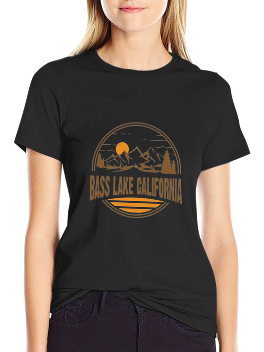 Bass Lake California Graphic Tee