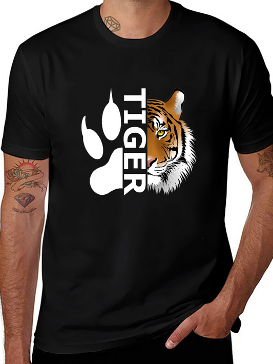 Tiger Paw Graphic T-Shirt