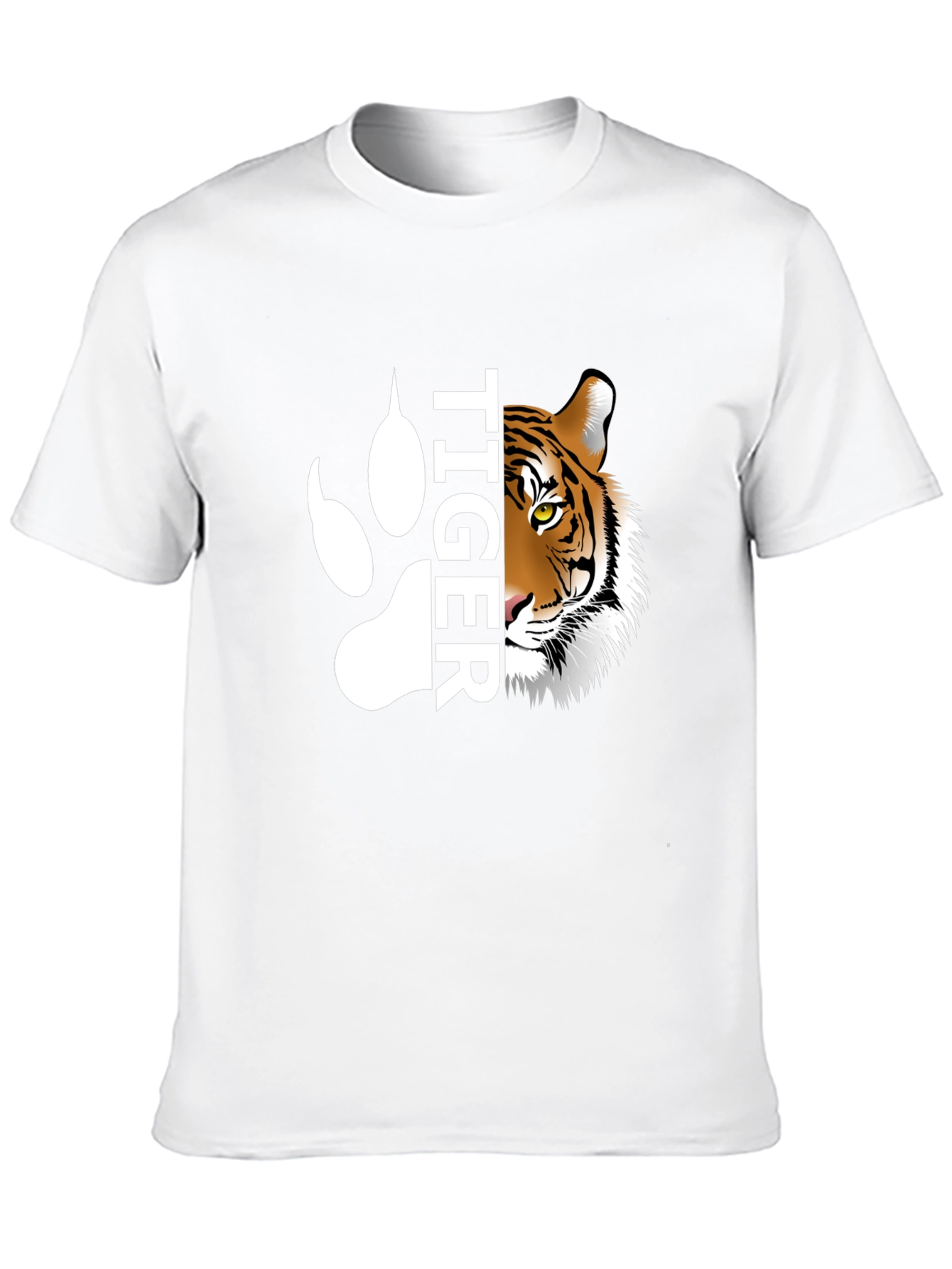 Tiger Paw Graphic T-Shirt
