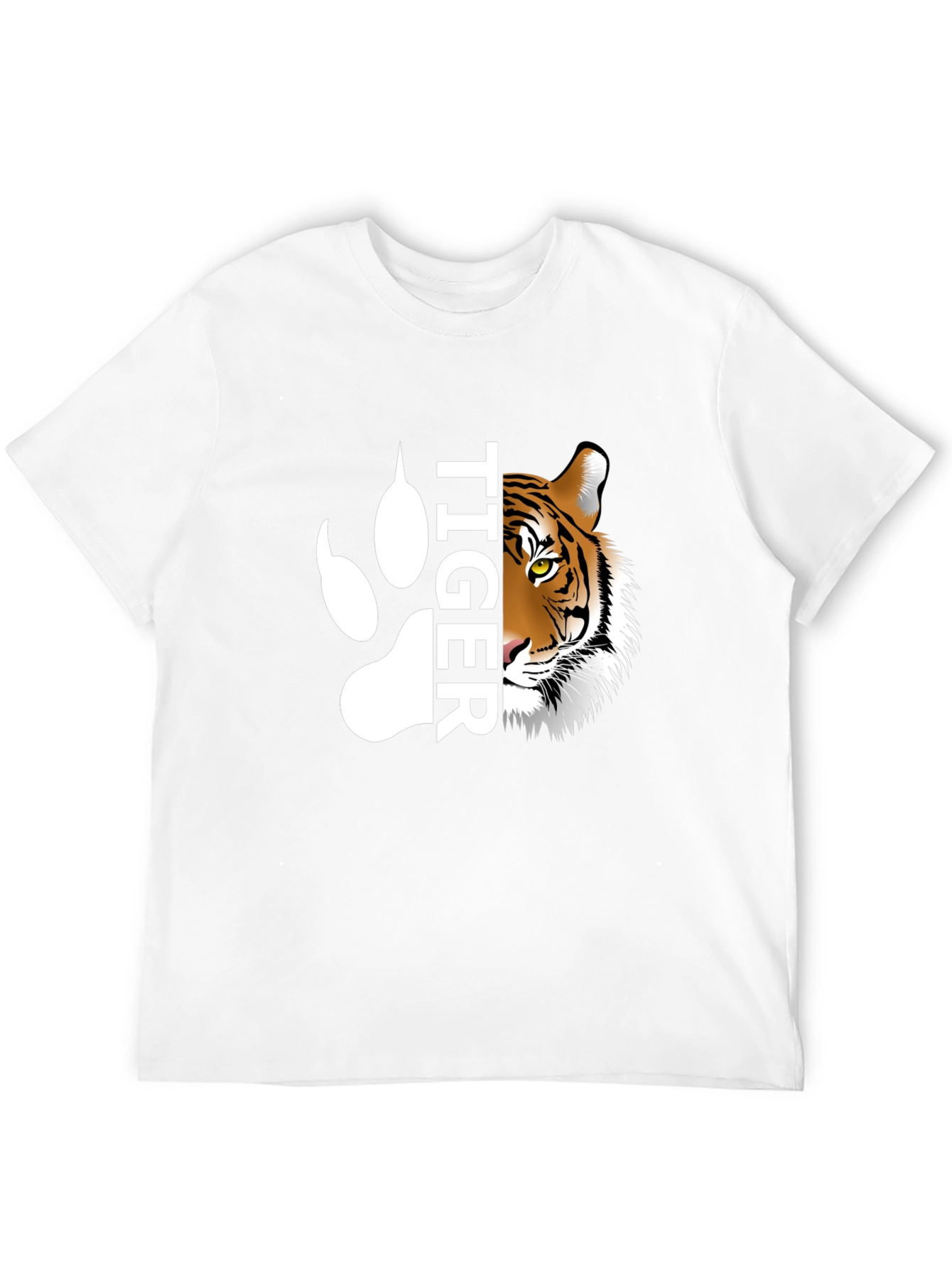 Tiger Paw Graphic T-Shirt
