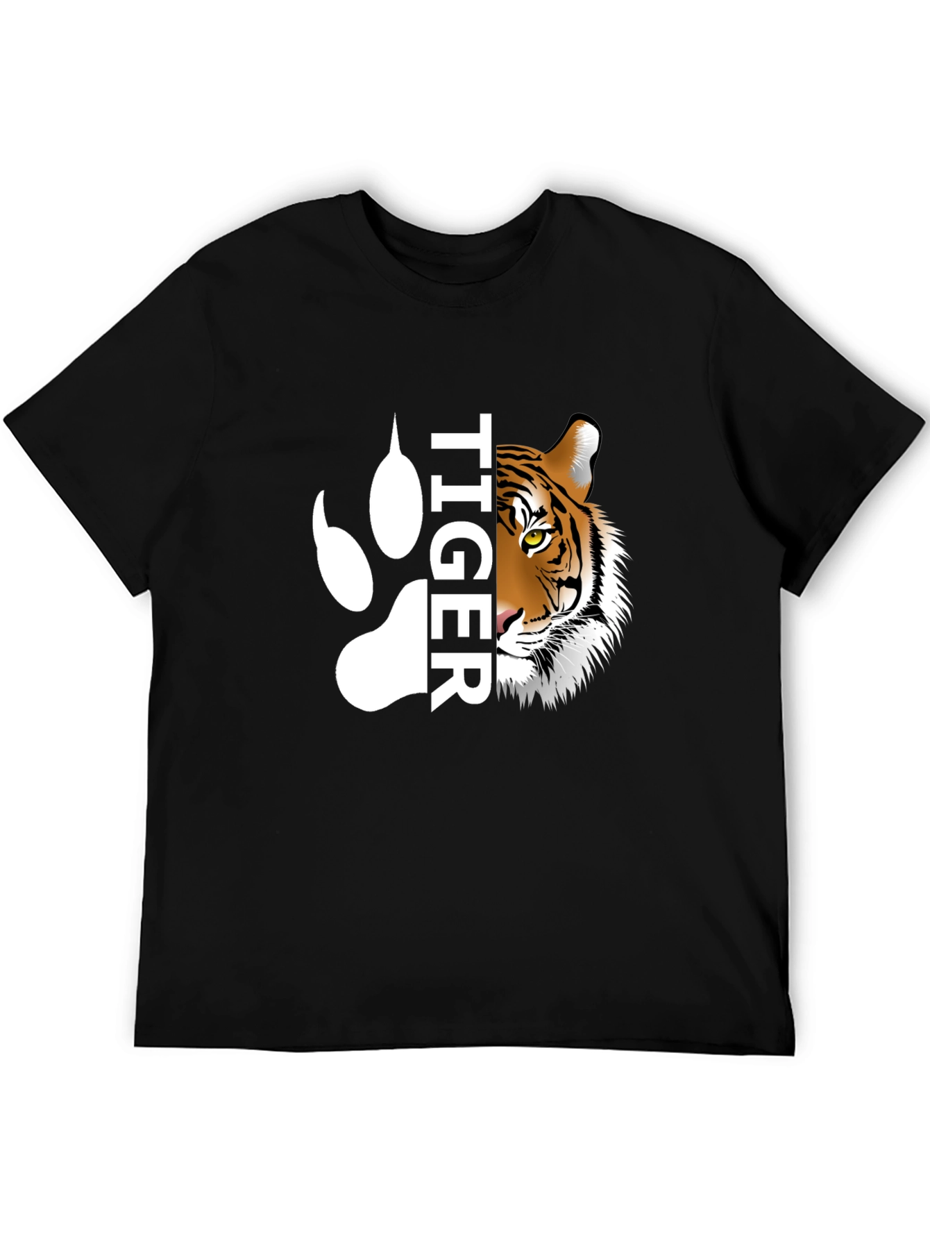 Tiger Paw Graphic T-Shirt