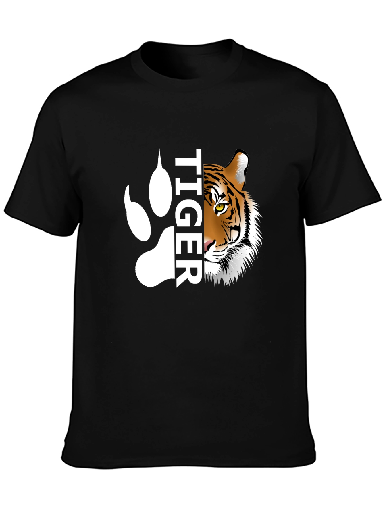 Tiger Paw Graphic T-Shirt