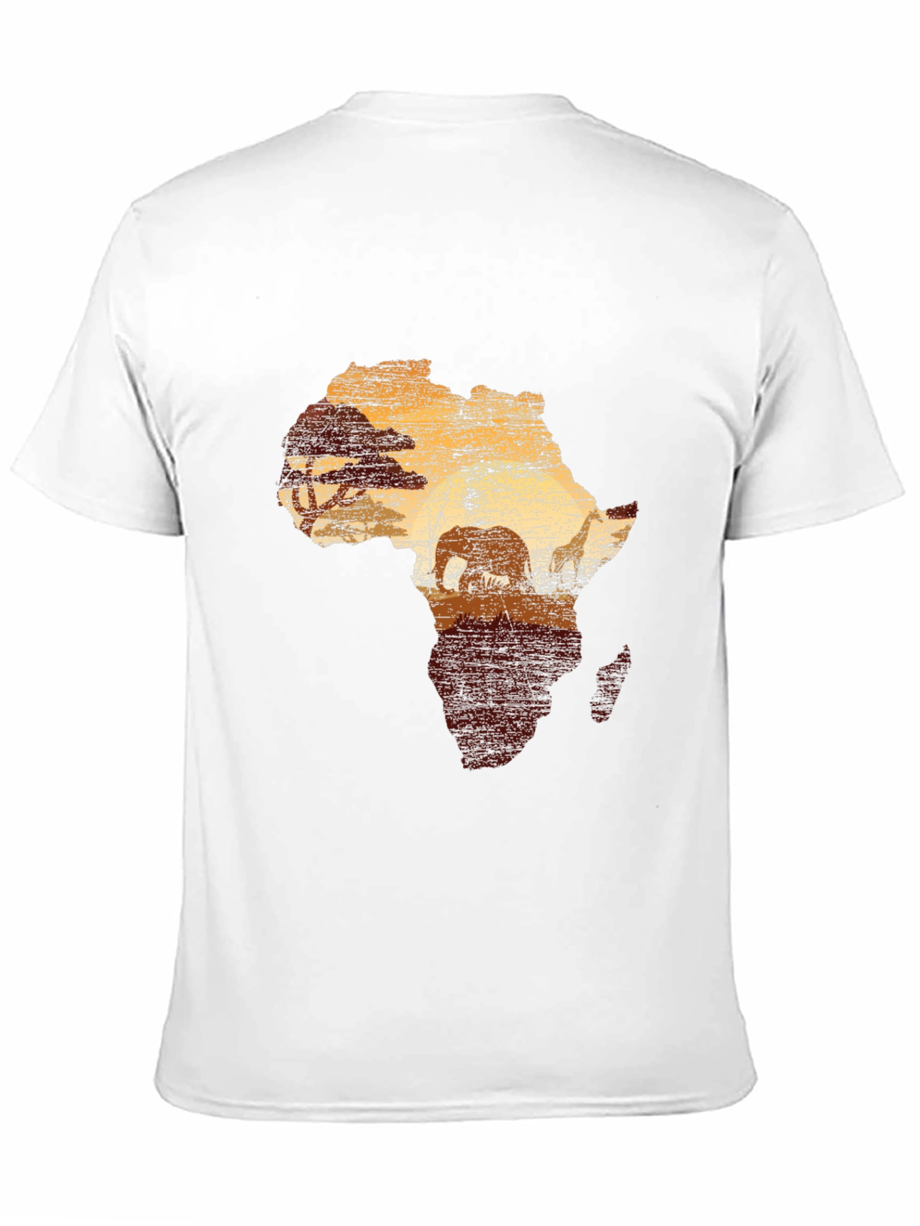 Africa Silhouette Graphic T-Shirt